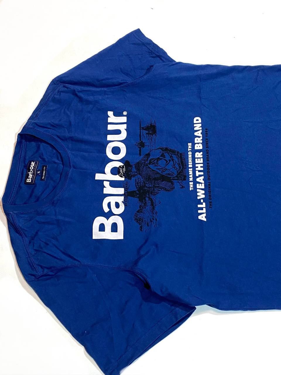 Barbour Barbour Big Logo T-Shirt Size US XL / EU 56 / 4 - 4 Thumbnail