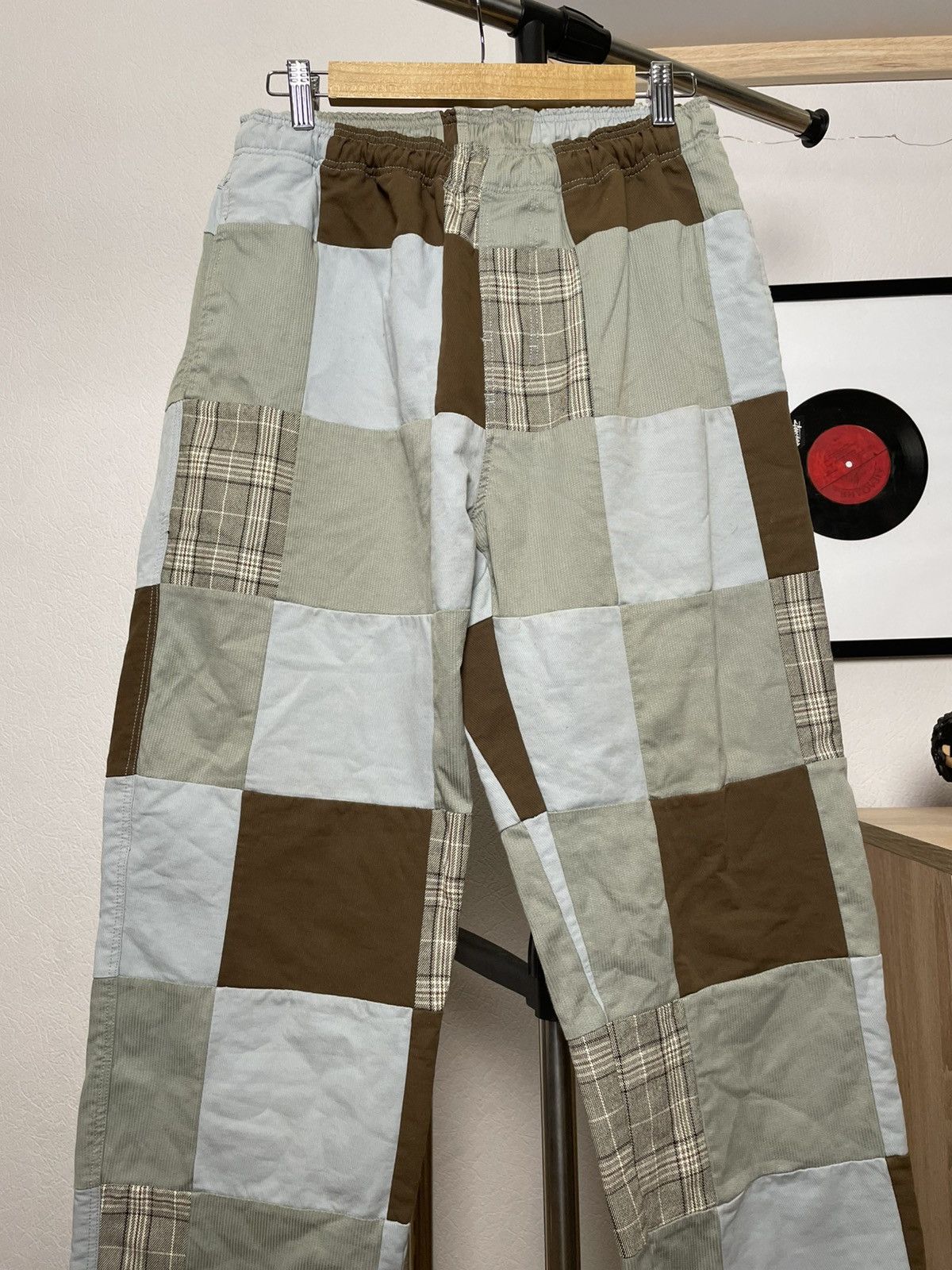 Stussy Stussy F/W 20 Multi Patchwork Beach Pants M Size US 32 / EU 48 - 2 Thumbnail