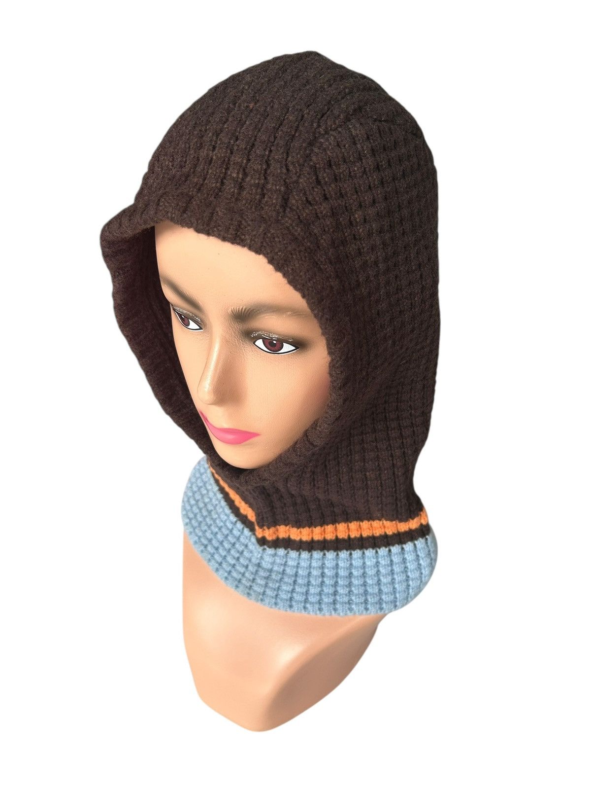Kapital Marni x Japanese Brand Uniqlo Balaclava Masked knitted Size ONE SIZE - 3 Thumbnail