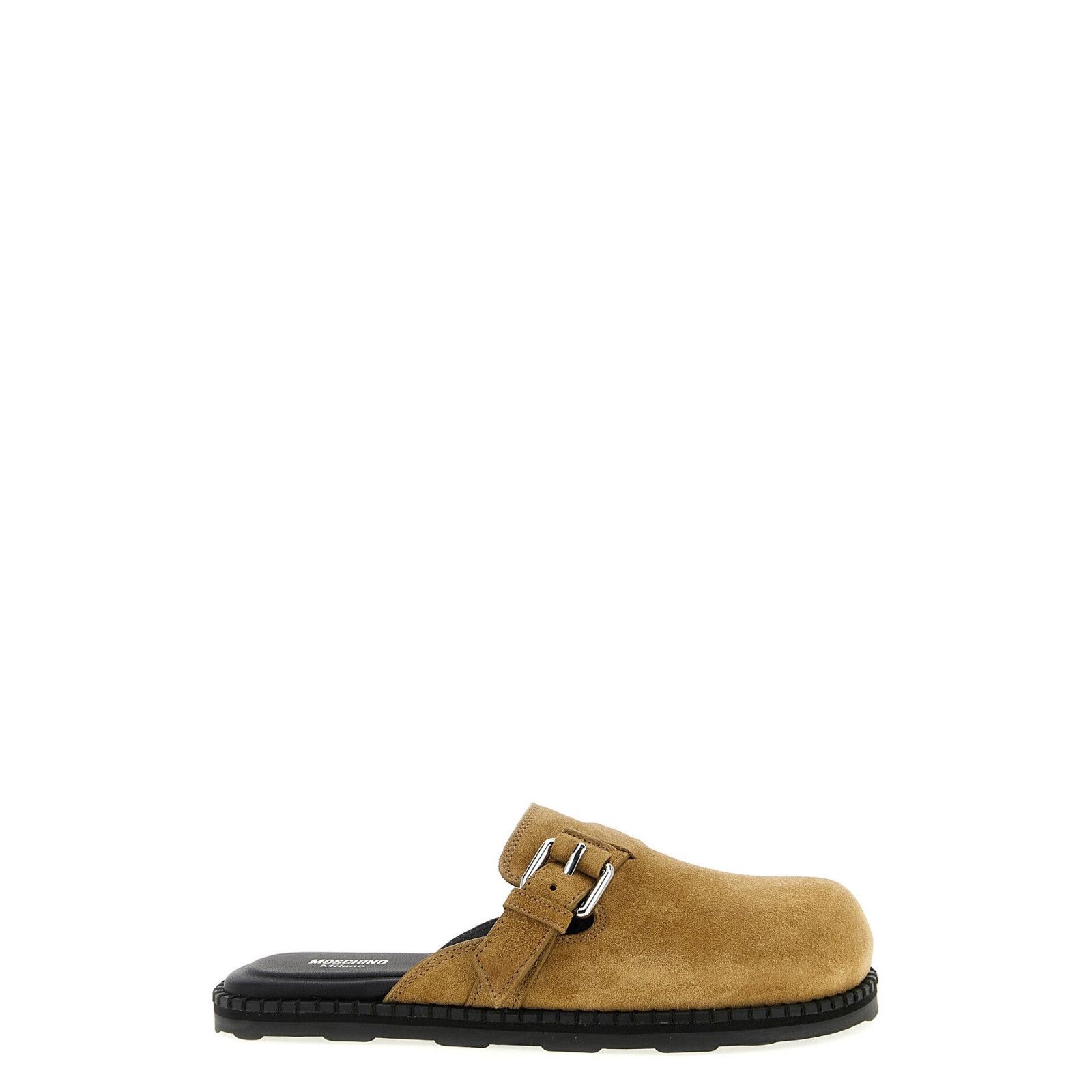 MOSCHINO Beige Suede Loafers New & Authentic (Women's size:1