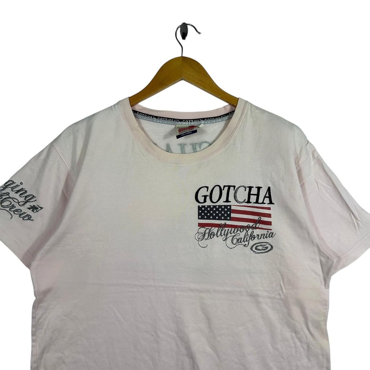 Gotcha Vintage GOTCHA HOLLYWOOD CALIFORNIA Free Riders Tee Shirt Size XXL / US 16-18 / IT 52-54 - 3 Thumbnail