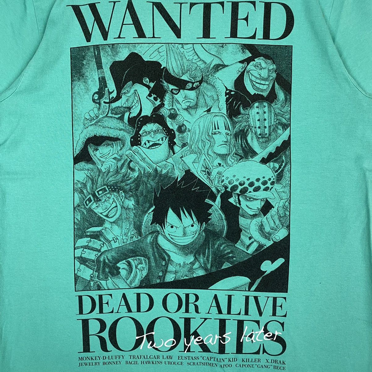 Anime × Japanese Brand ONE PIECE WORST GENERATION WEEKLY JUMP LIMITED TEE Size US M / EU 48-50 / 2 - 3 Thumbnail