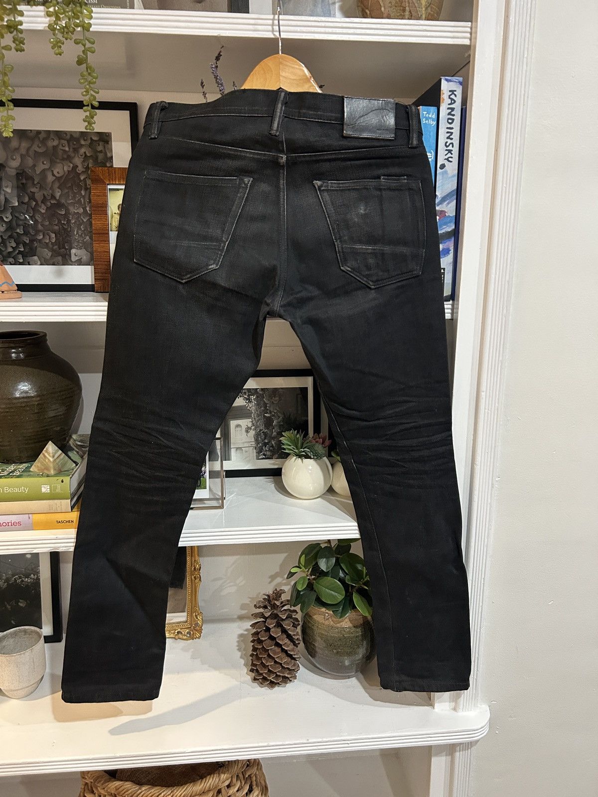 Rogue Territory Rogue Territory SK Black Nihon Menpu Denim Size US 28 / EU 44 - 2 Thumbnail