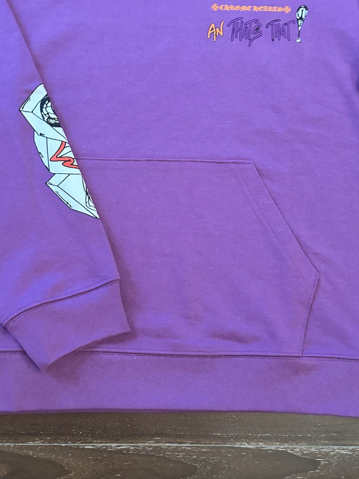 Chrome Hearts Chrome Hearts X Matty Boy More not Less Purple Polo Shirt L Size US L / EU 52-54 / 3 - 5 Thumbnail