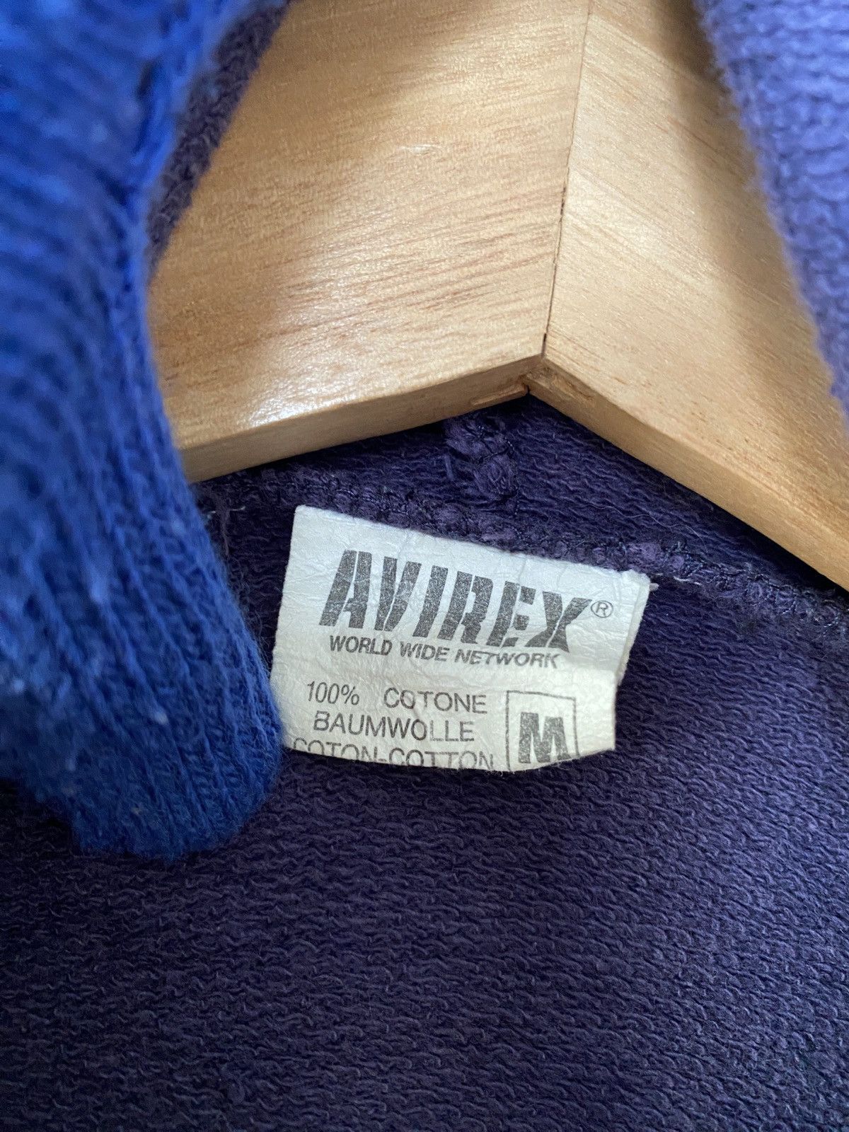 Avirex Vintage Avirex USAF Atkron Sixty Five Distressed Hoodie Size US M / EU 48-50 / 2 - 9 Thumbnail