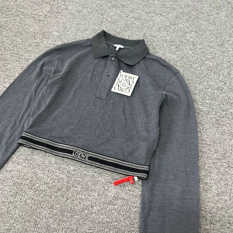 Loewe LOEWE Long sleeve polo shirt Size S / US 4 / IT 40 - 3 Thumbnail