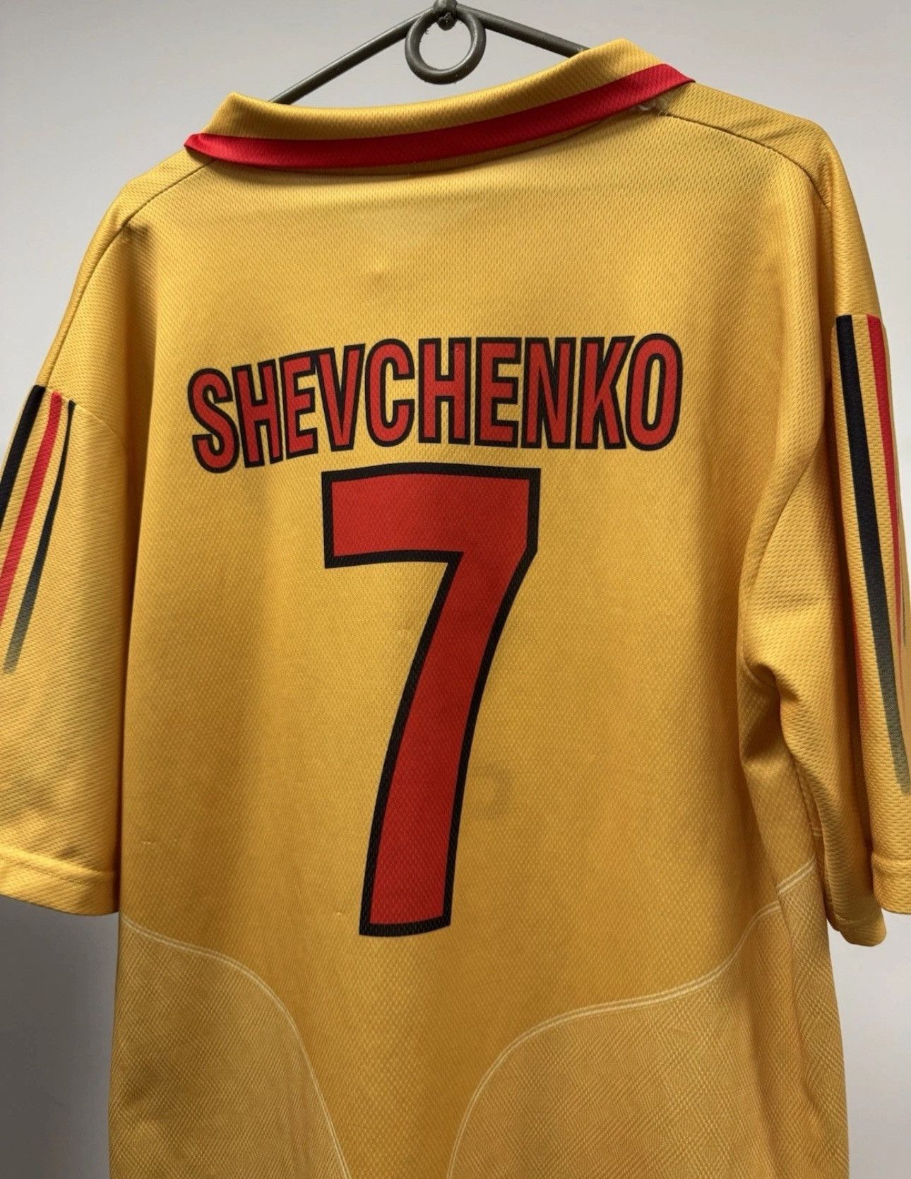 Vintage Vintage AC Milan Italy Shevchenko #7 Jersey Blockore Bootleg Size US XL / EU 56 / 4 - 3 Thumbnail