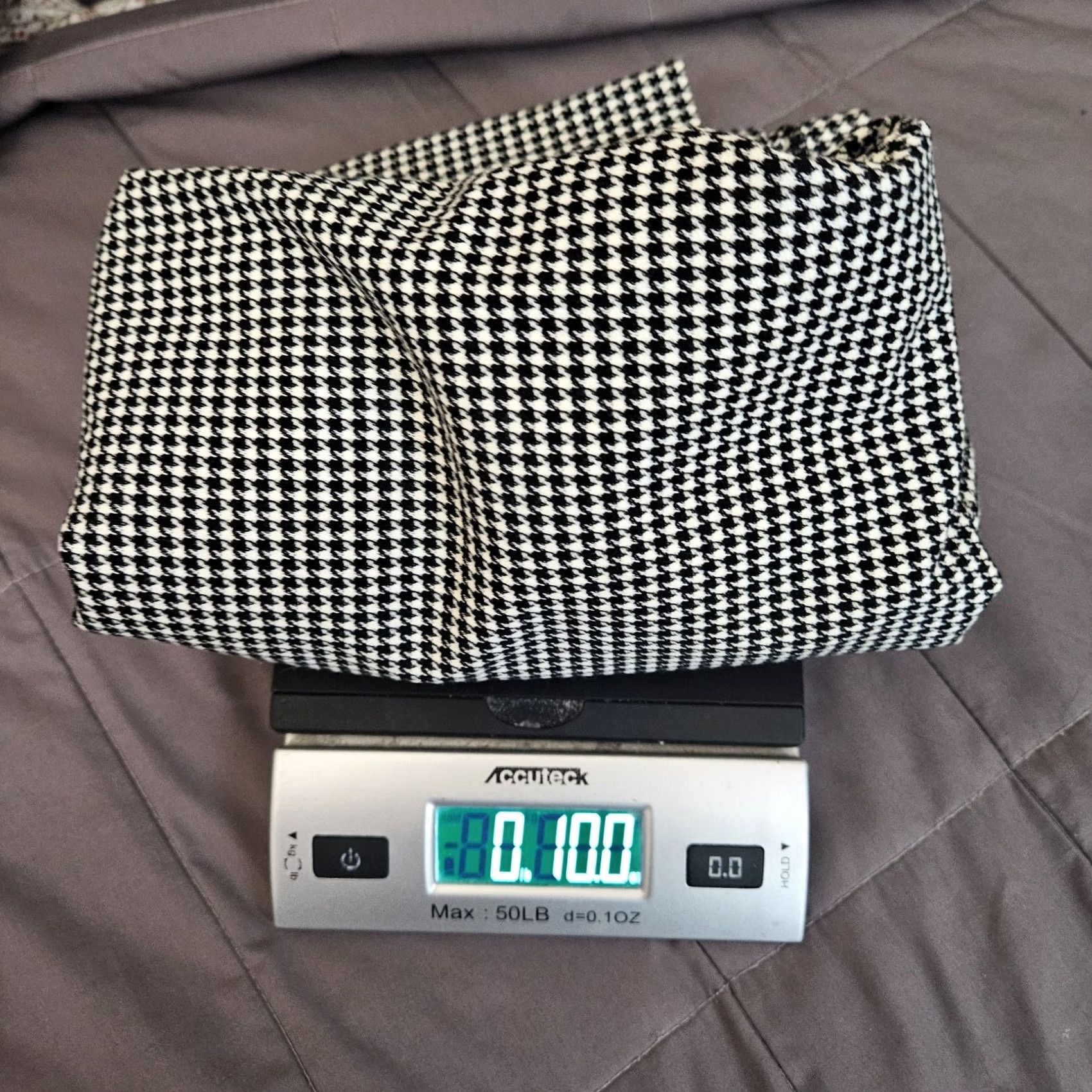 Ann Taylor Ann Taylor Skirt Women 12 Houndstooth Knee Length Multicolor Polyester Rayon Flare All Seasons Lined Button Zip NEW Womens Size 34" / US 12 / IT 48 - 6 Thumbnail