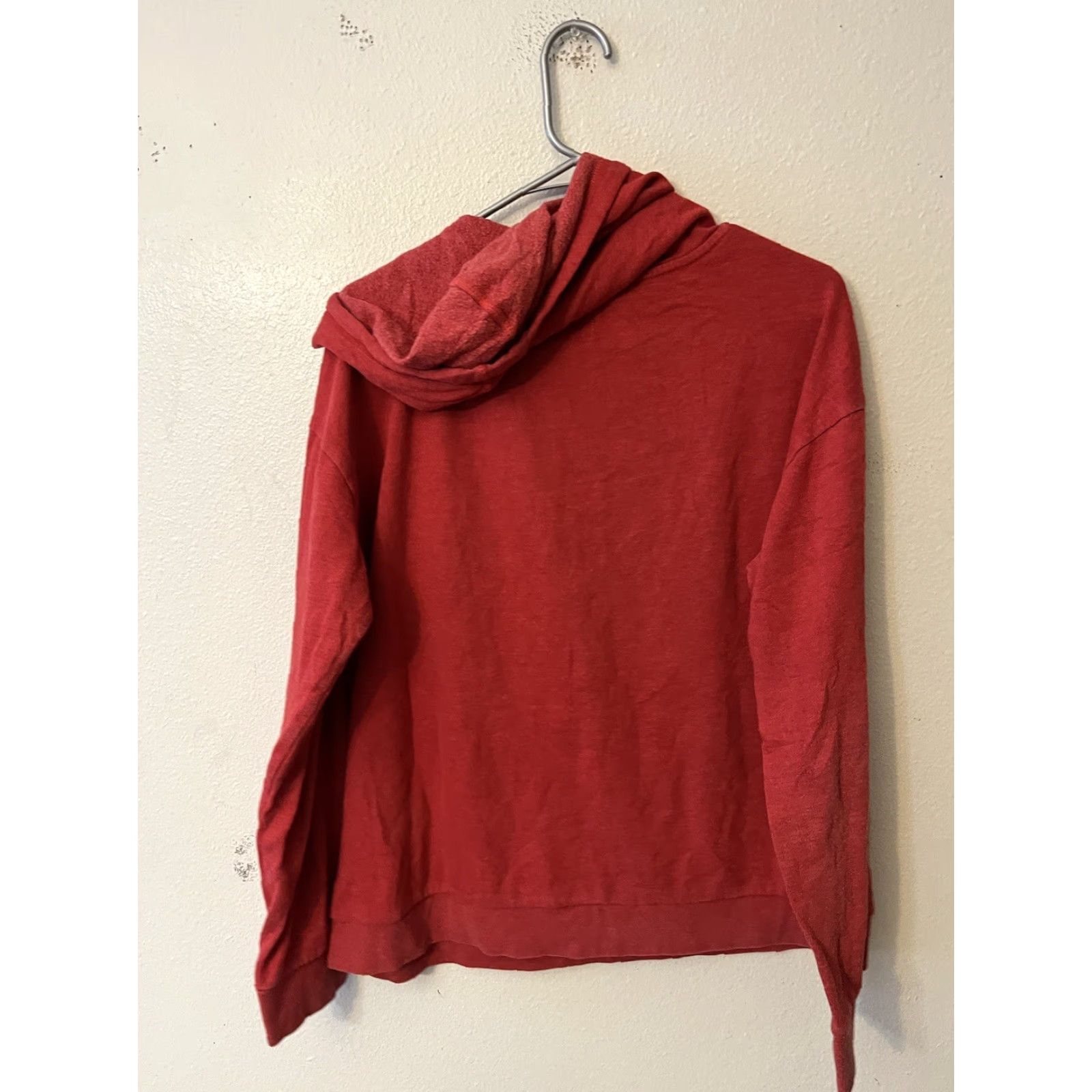 American Eagle Outfitters American Eagle Outfitters Hoodie Adult XL Varsity Red Cotton Fleece Logo Pullover Long Sleeve Pocket Unisex Size US XL / EU 56 / 4 - 3 Thumbnail