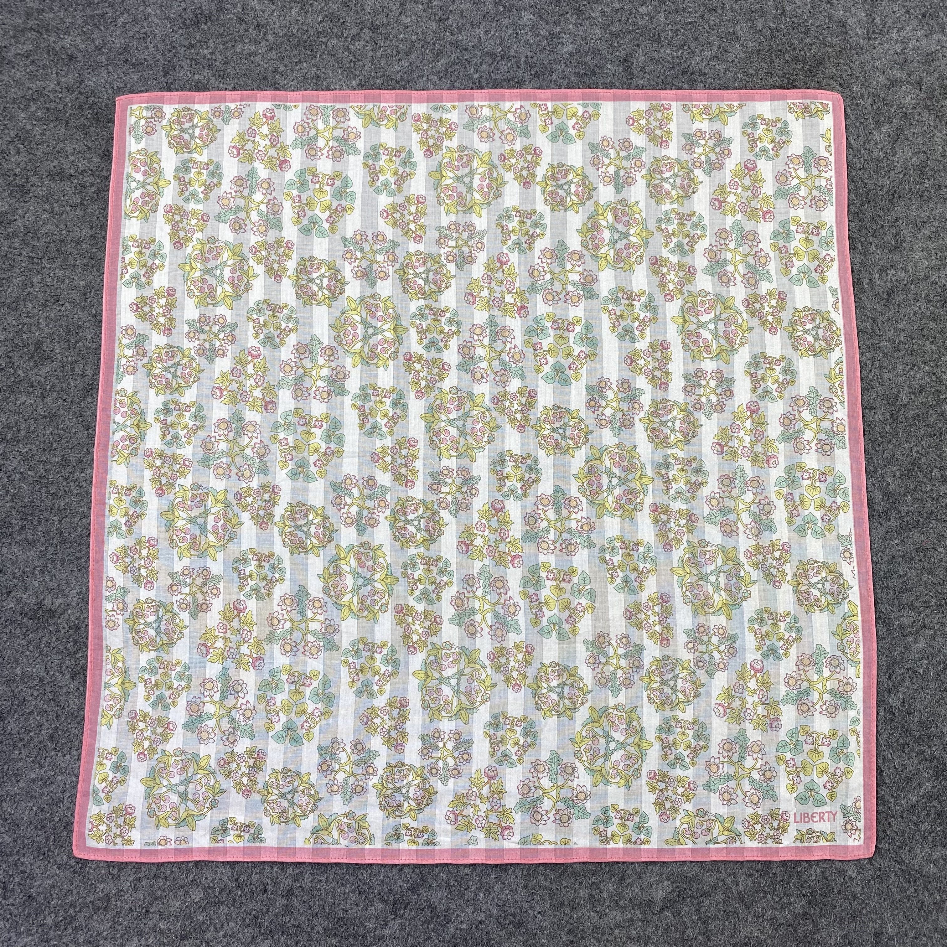 Liberty Liberty Handkerchief Neckerchief Bandana-B2068 Size ONE SIZE - 3 Thumbnail