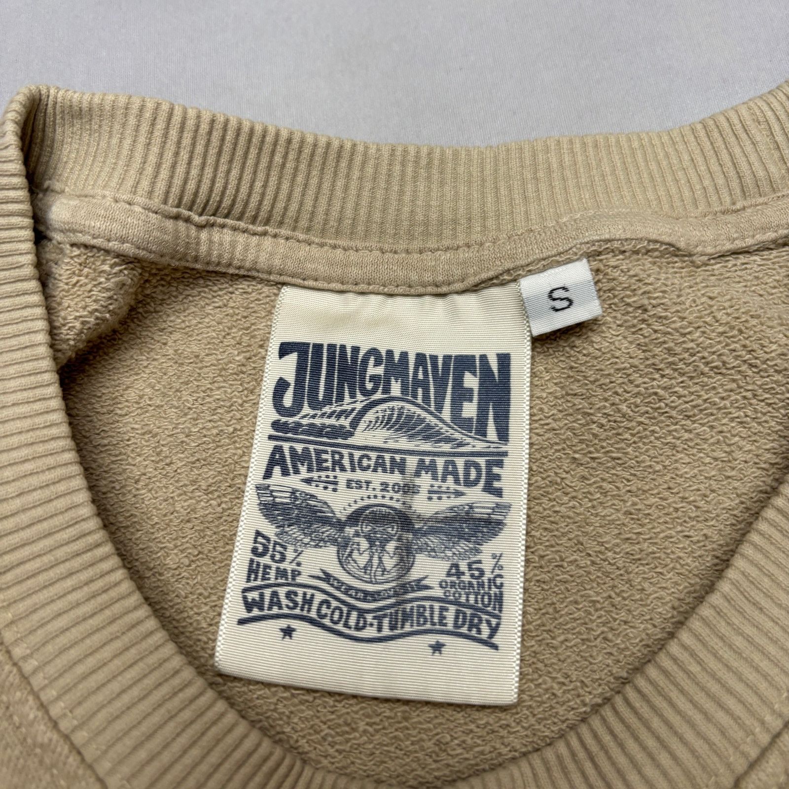 Jungmaven Jungmaven Hemp Organic Cotton Pullover Sweatshirt Men's S Size US S / EU 44-46 / 1 - 4 Thumbnail