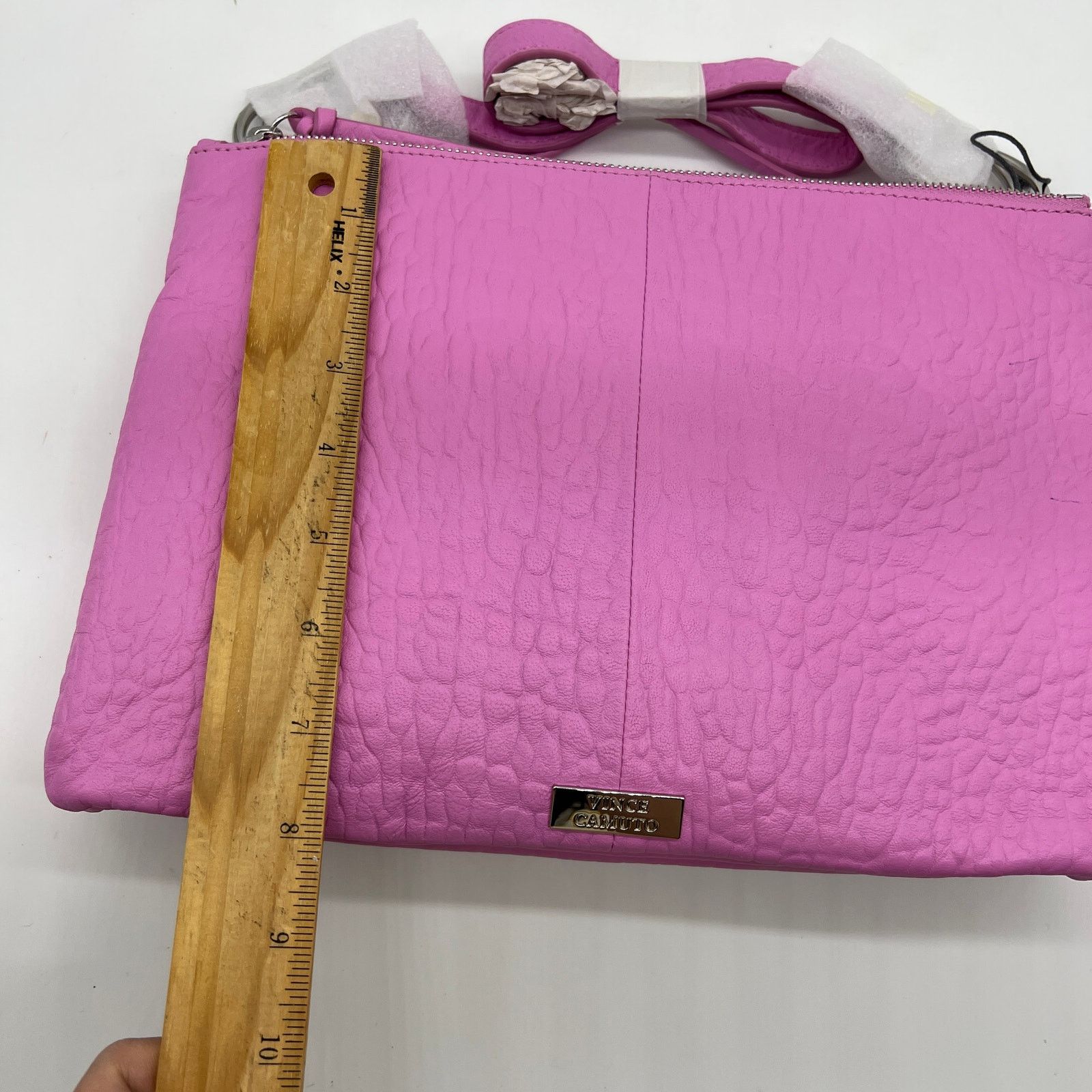 Other Vince Camuto Leather Livy Shoulder Bag Arresting Pink Size ONE SIZE - 4 Thumbnail