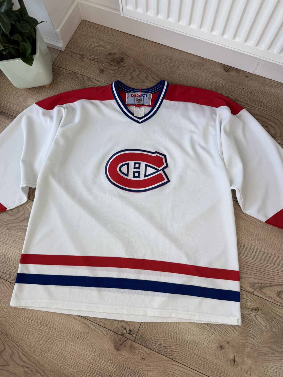 Ccm Vintage Montreal Canadiens NHL jersey CCM Size US XL / EU 56 / 4 - 2 Thumbnail
