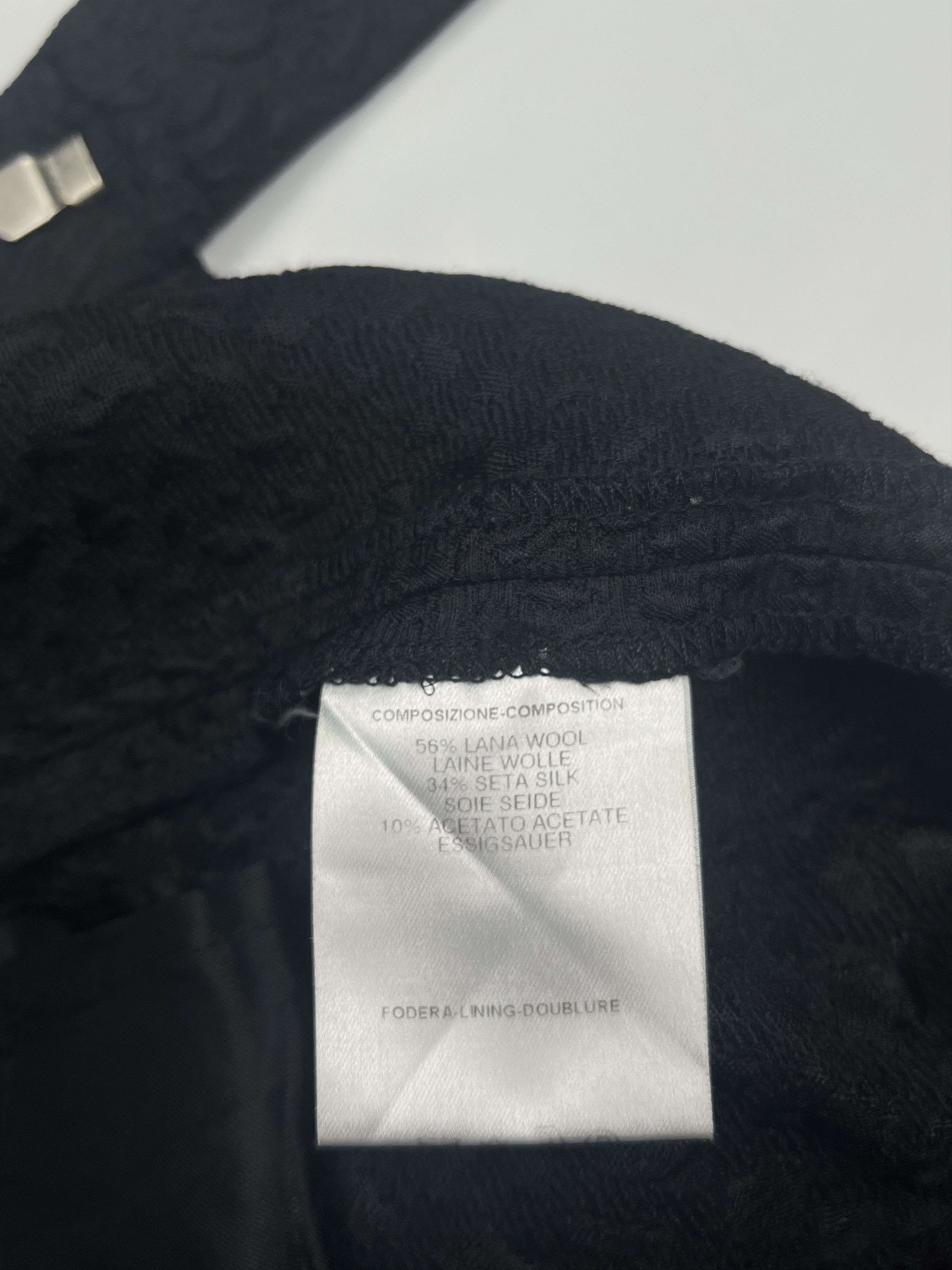 Gucci Gucci Black Animal Print Bell Bottom Pants Size 26" / US 2 / IT 38 - 4 Thumbnail