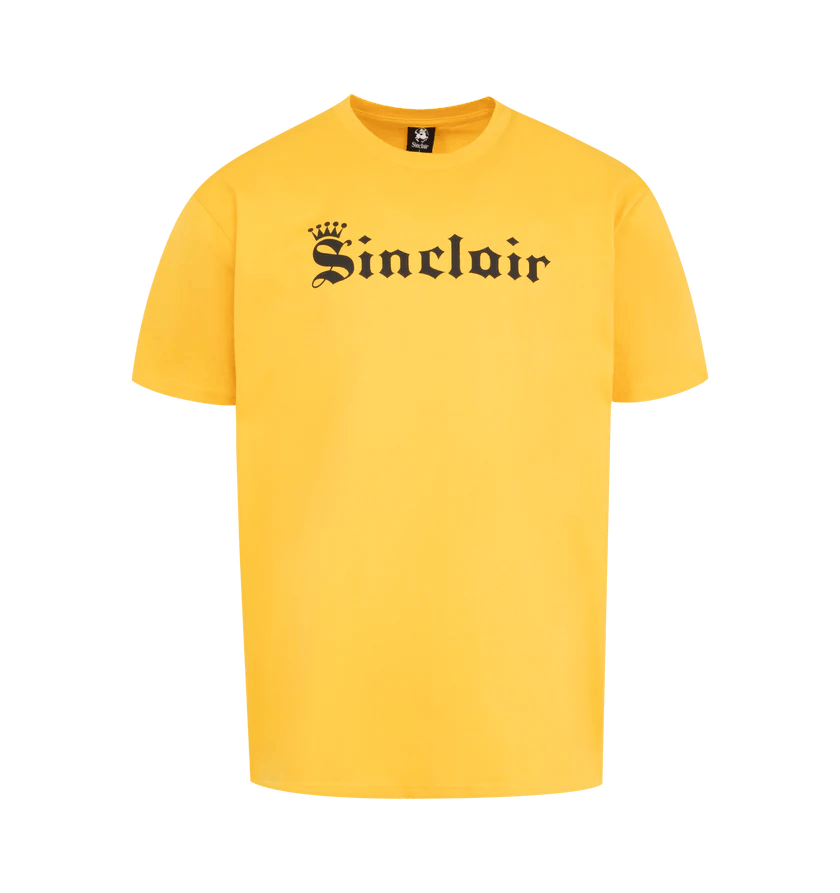 Sinclair Global o1h1sh10525 Old English Crown T-Shirt in Yellow Size US L / EU 52-54 / 3 - 1 Thumbnail