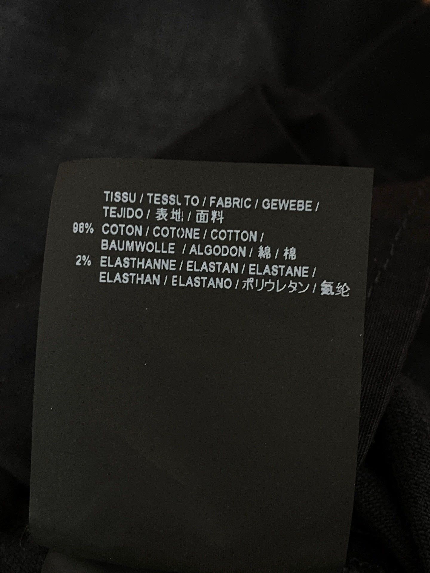 Saint Laurent Paris Saint Laurent D02 Straight Jeans Black 30 Size US 30 / EU 46 - 6 Thumbnail