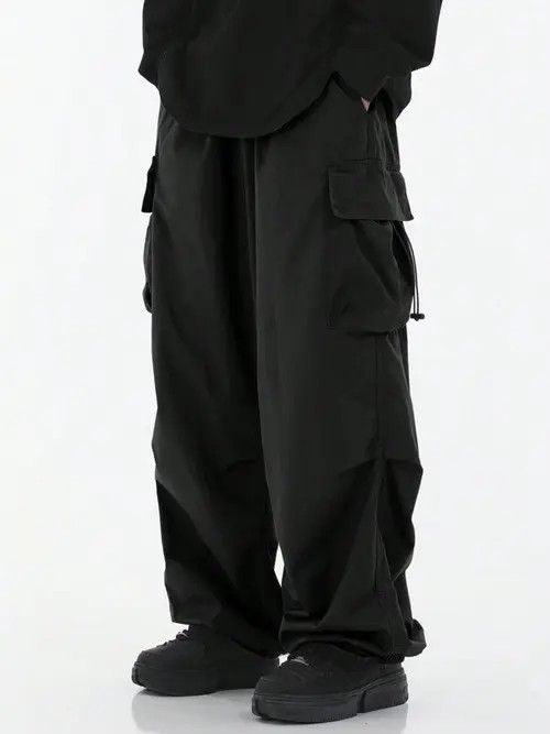 Japanese Brand Parachute Multi-Pocket Sweatpants Gorpcore Cargo Size US 32 / EU 48 - 2 Thumbnail