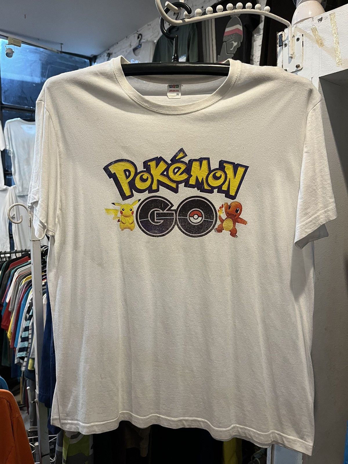 Japanese Brand GUERNIKA X POKEMON GENGAR T-Shirt Size : XXL Japanese Brand GUERNIKA X POKEMON GENGAR T-Shirt Size : XXL