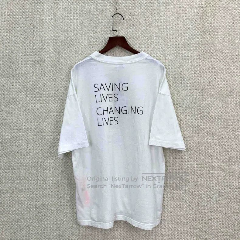 Balenciaga Balenciaga WFP Charity Food Program White Short Sleeve T-S Size US XS / EU 42 / 0 - 2 Thumbnail