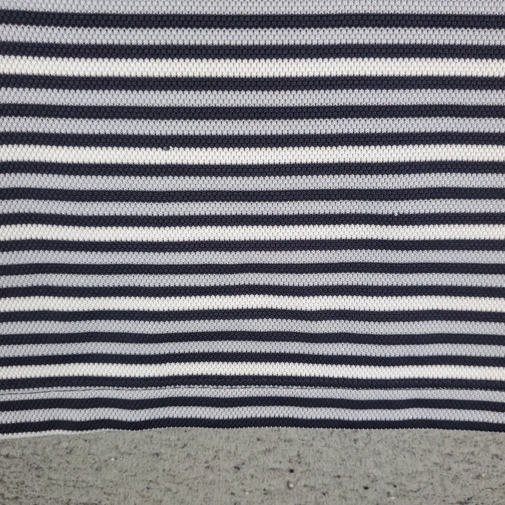 Nike Nike Polo Shirt XL Blue Gray Striped Short Sleeve Golf Casual Mens Size US XL / EU 56 / 4 - 3 Thumbnail