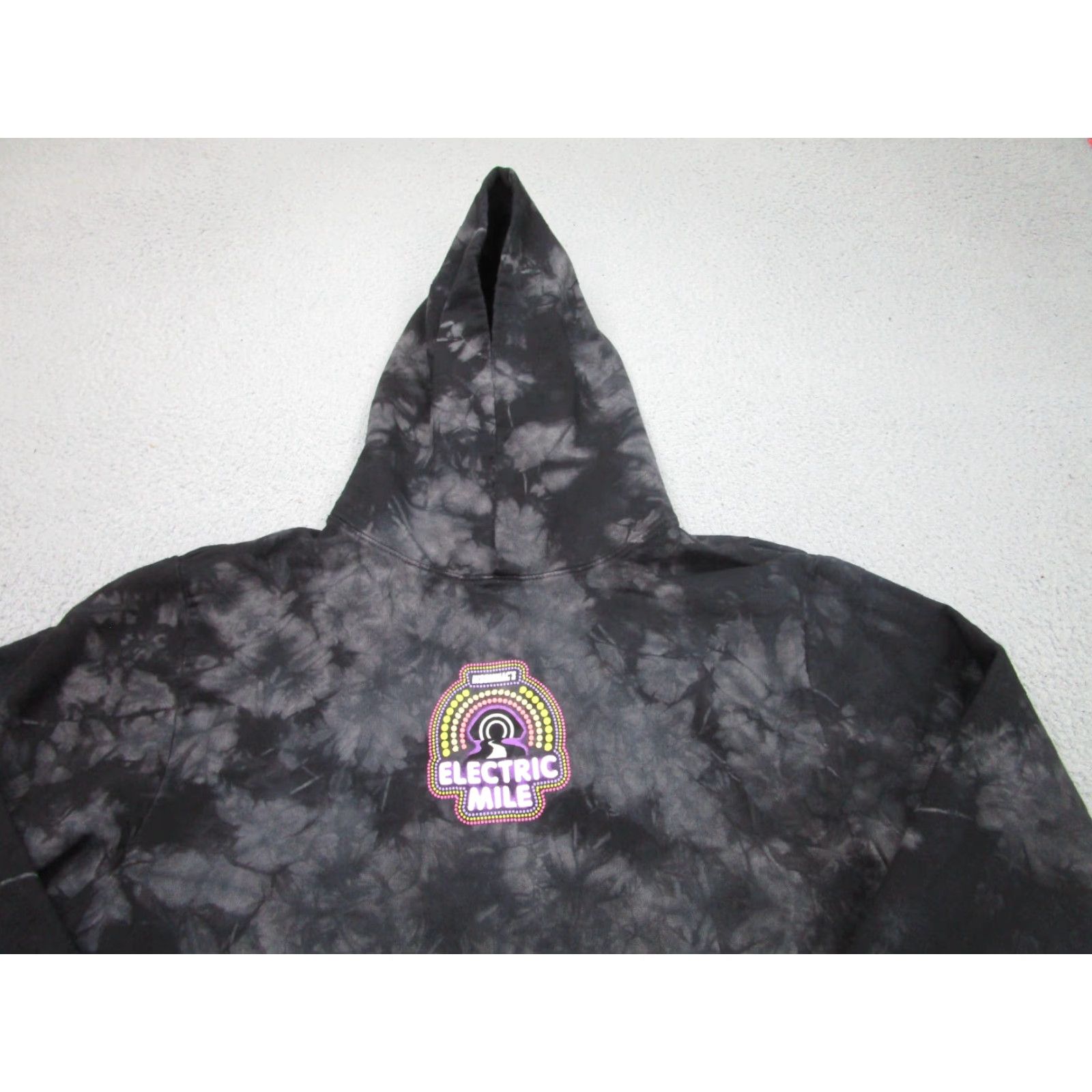 Vintage VINTAGE INSOMNIAC Hoodie Shirt Mens L Graphic Print Hooded Pockets Gray 90s Concert Raver Size US L / EU 52-54 / 3 - 3 Thumbnail