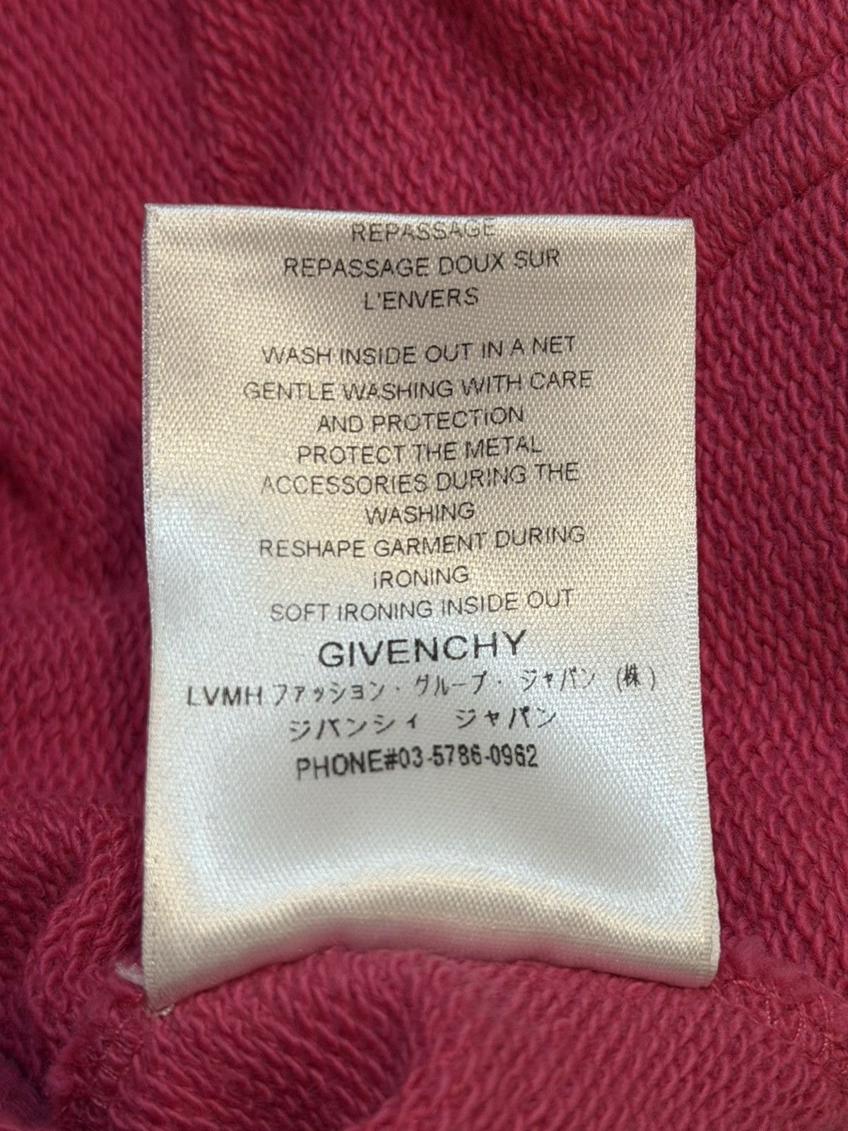 Givenchy Pink Givenchy hoodie Size XS / US 0-2 / IT 36-38 - 11 Thumbnail