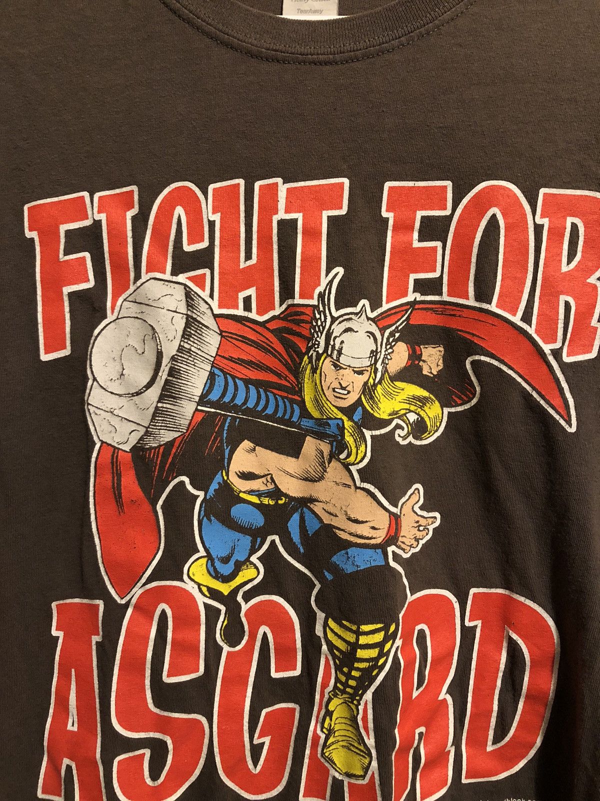 Gildan × Marvel Comics × Vintage Vintage Marvel Comics Thor T Shirt ‘Fight for Asgard’ Size US L / EU 52-54 / 3 - 2 Thumbnail