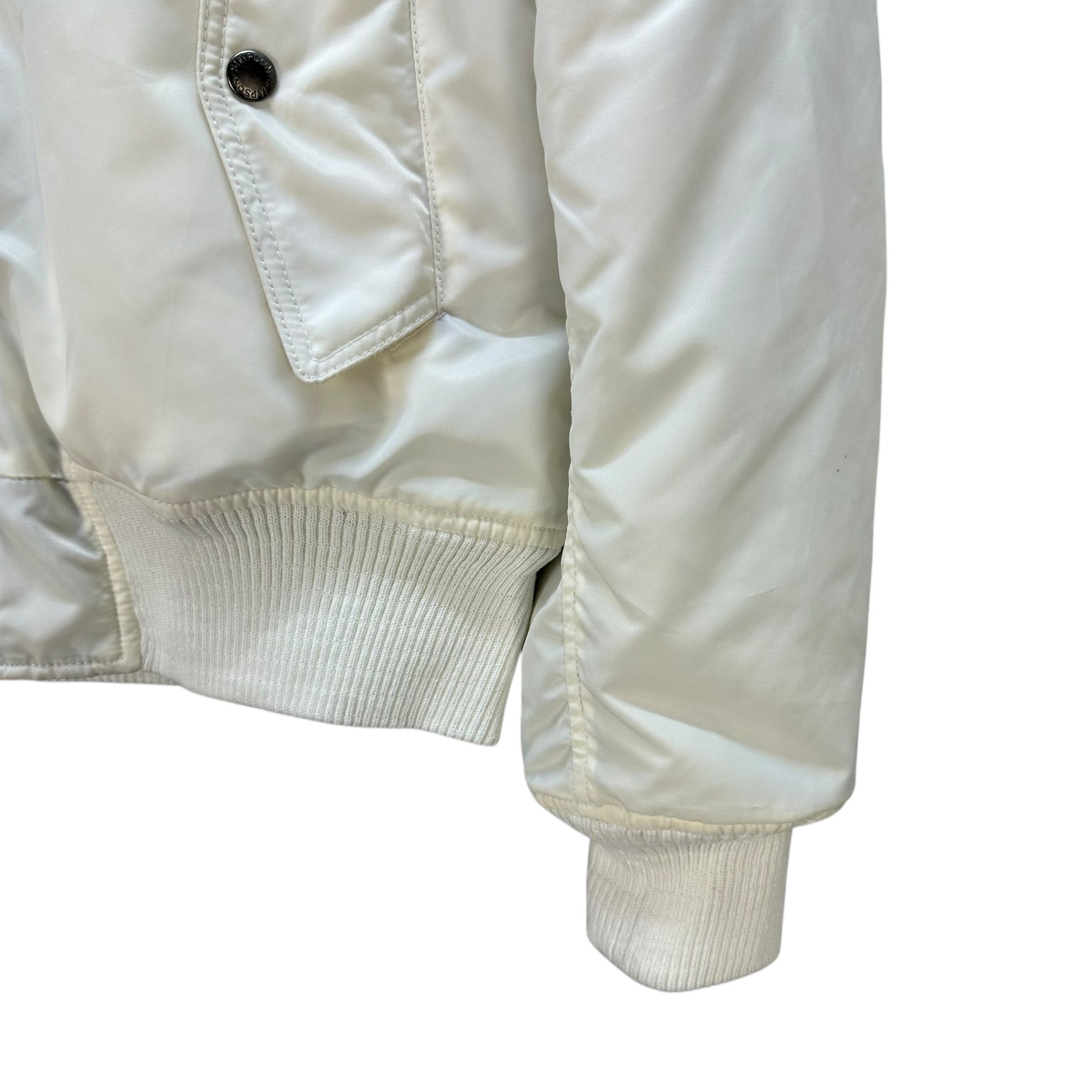 The Simpsons SIMPSON NORTH CAROLINA Big Logo Bomber Jacket #A80-1940 Size US L / EU 52-54 / 3 - 13 Thumbnail