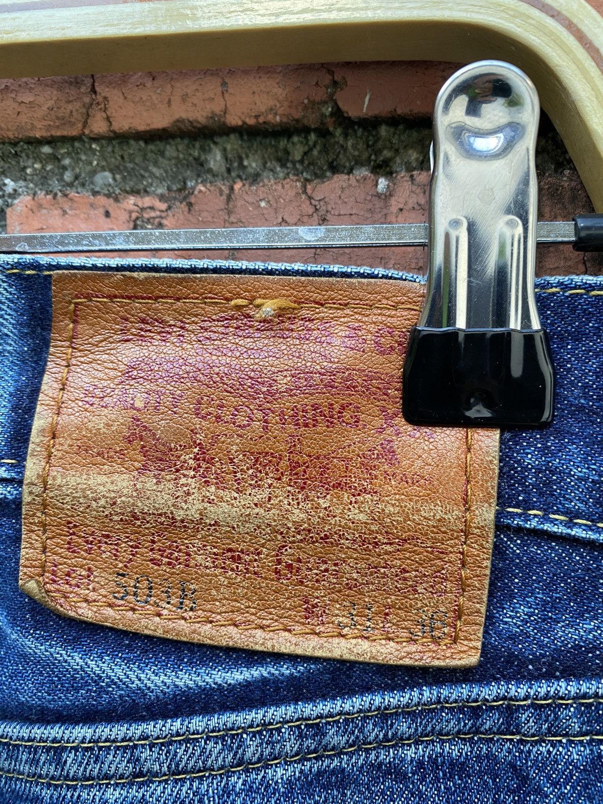 Levi's Vintage Clothing W32x32 Vintage levi's 503B redline big E Size US 32 / EU 48 - 8 Thumbnail