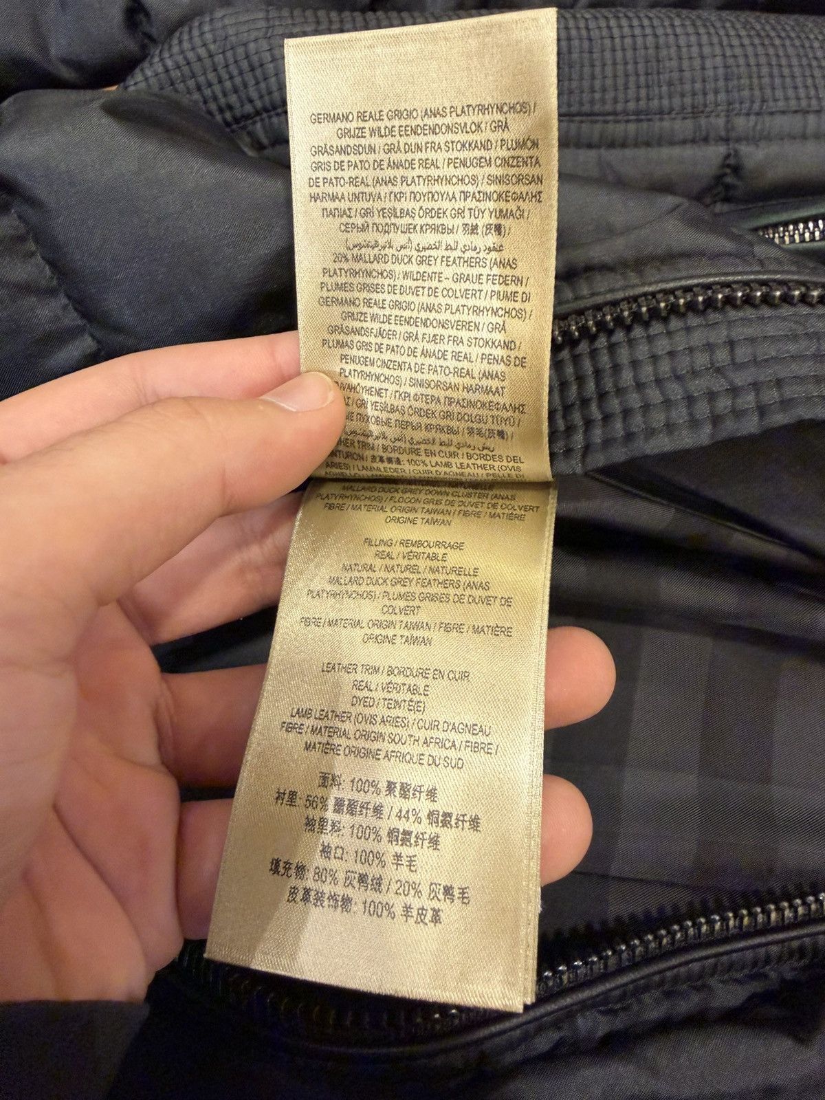 Burberry Burberry Brit Down Puffer Jacket Size S / US 4 / IT 40 - 4 Thumbnail