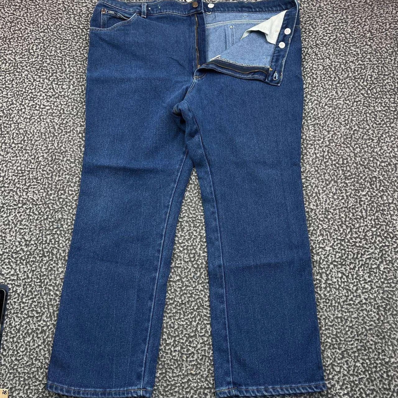 Lee Vintage Lee Jeans 48x32 Denim Pants Straight Outdoor Pocket Size US 32 / EU 48 - 1 Thumbnail