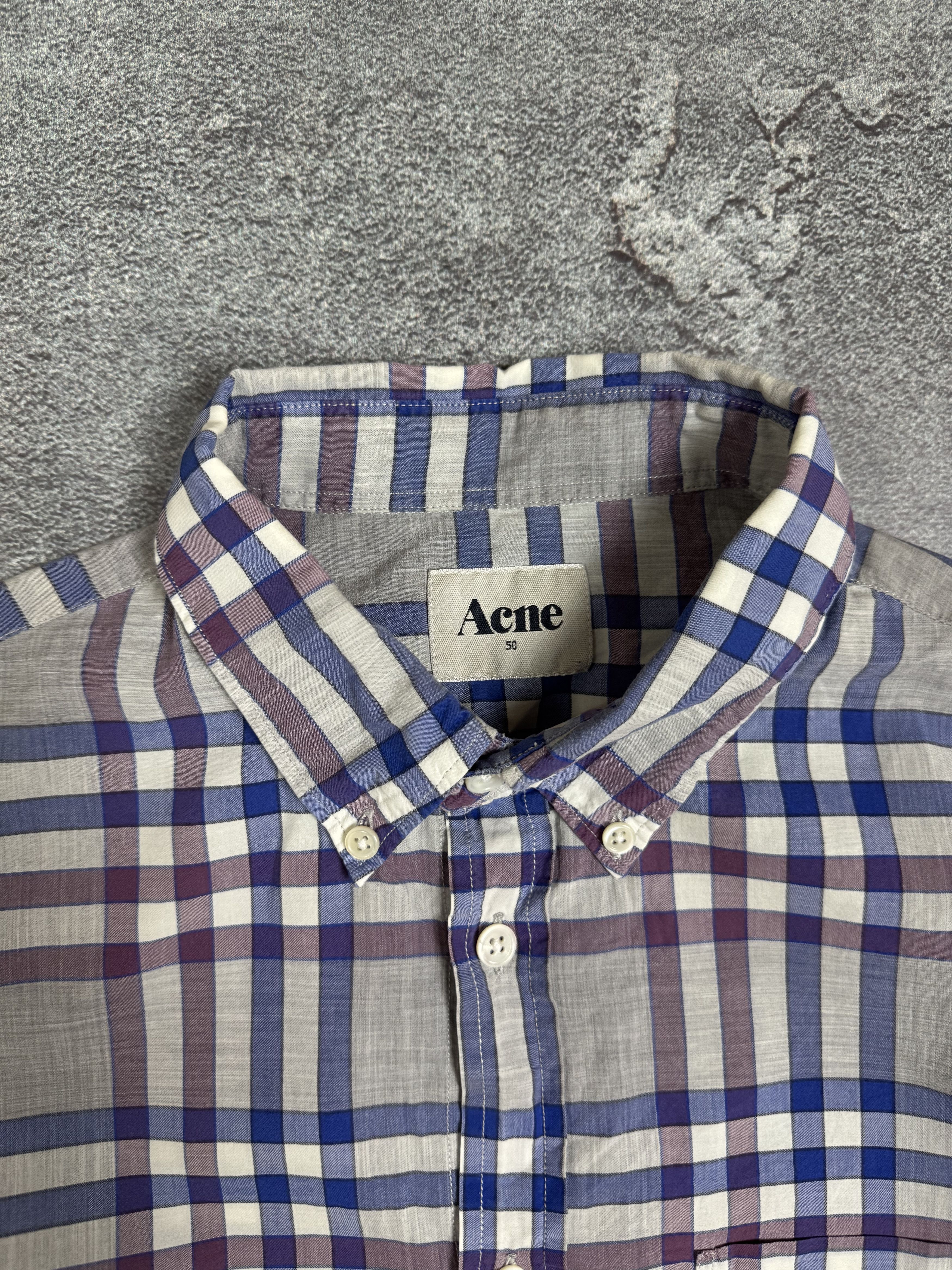 Acne Studios Acne Studios Plaid Button Shirt Size M Luxury Size US M / EU 48-50 / 2 - 4 Thumbnail