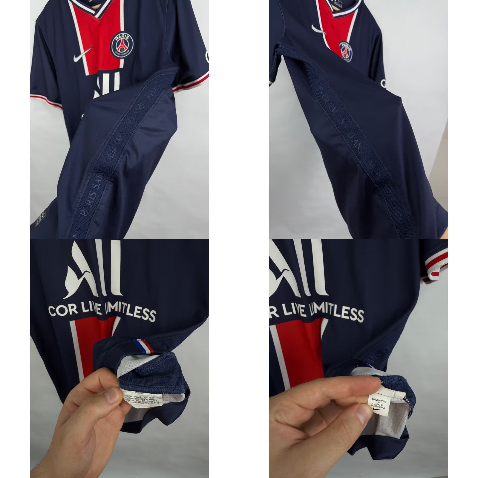 Nike Nike PSG Paris Saint Germain Soccer Jerseys Shirt M Dark Blue Size US M / EU 48-50 / 2 - 8 Thumbnail