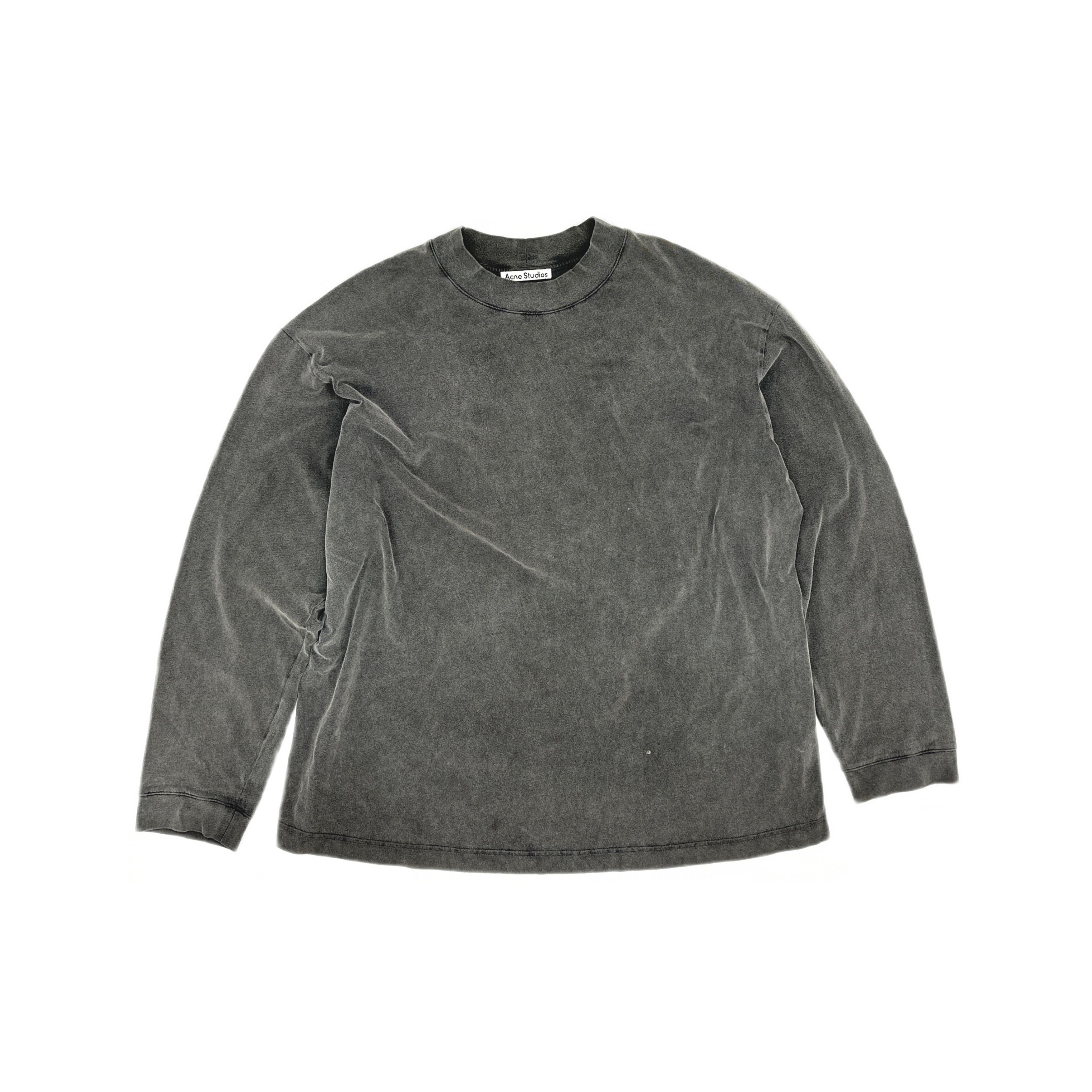 Acne Studios Acne Studios Washed Long Sleeve T-Shirt Size M Size US M / EU 48-50 / 2 - 1 Thumbnail