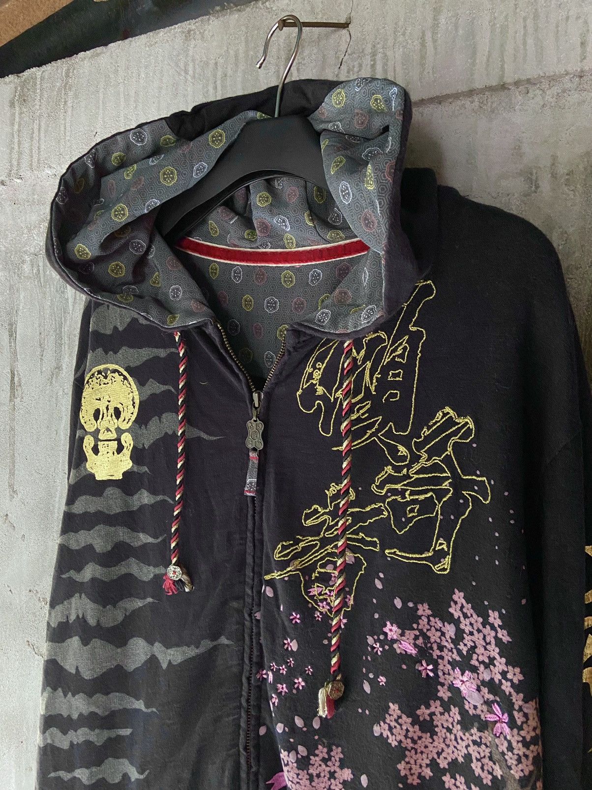 Isamu Katayama Backlash JAPANESE HORSE ART ZIP HOODIE Size US XXL / EU 58 / 5 - 5 Thumbnail