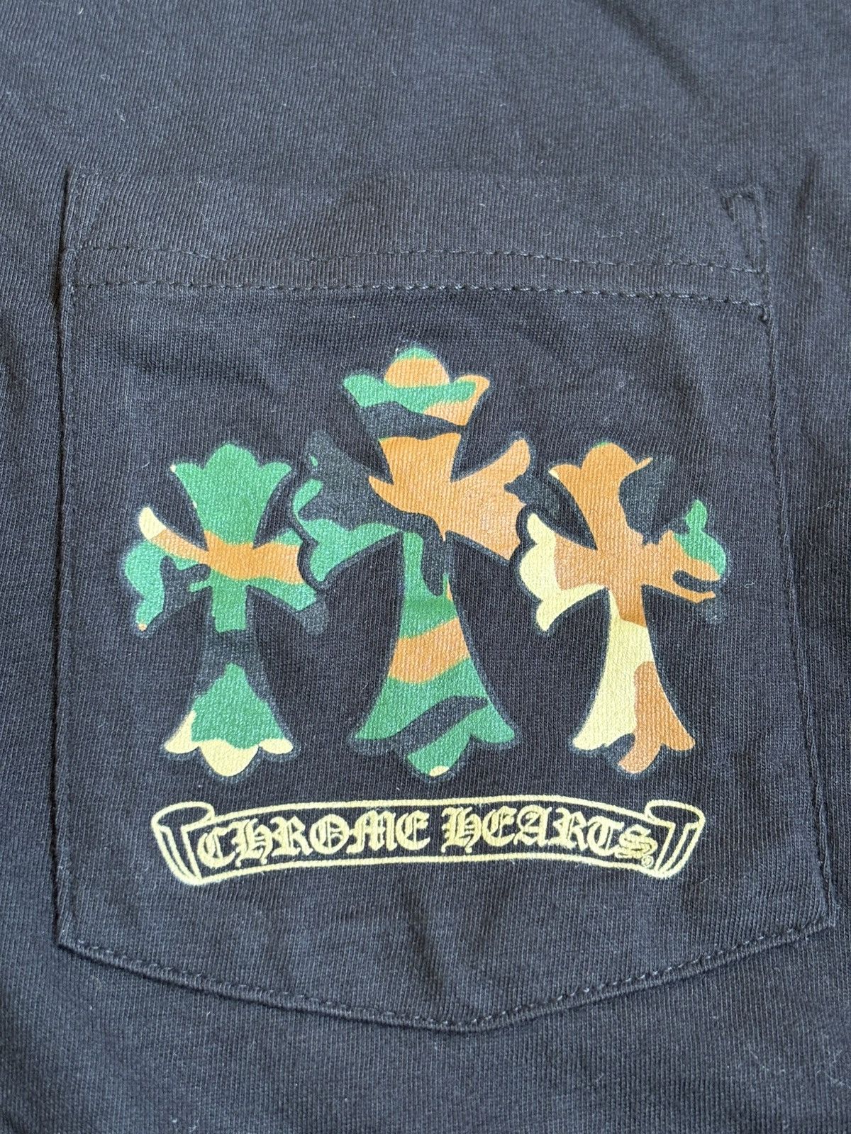 Chrome Hearts Chrome Hearts Camo Horseshoe Tee Size US L / EU 52-54 / 3 - 4 Thumbnail