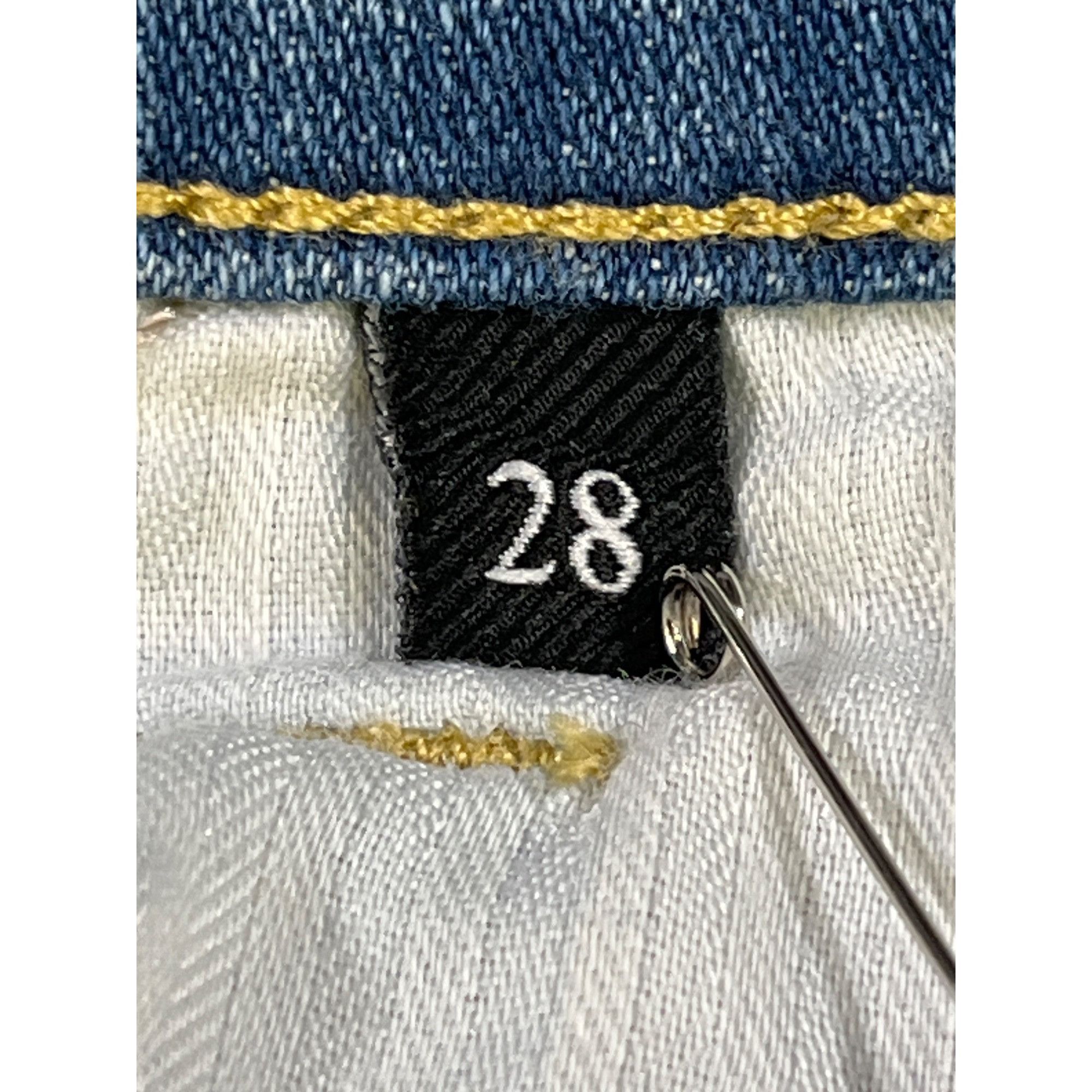 7 For All Mankind 7 For All Mankind Women's Blue High Waisted Jeans/Skinny Siz Size 28" / US 6 / IT 42 - 6 Thumbnail