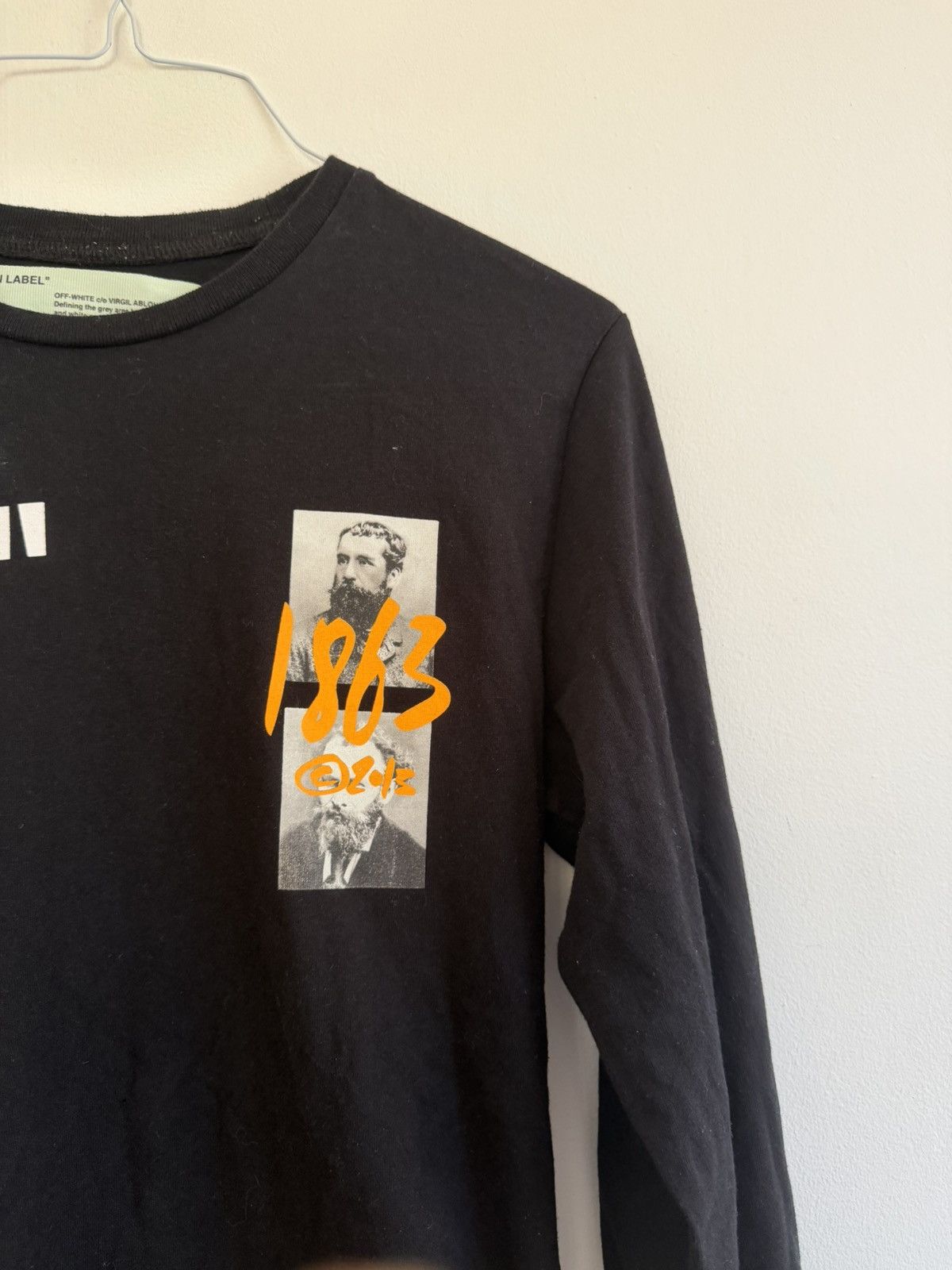 Off-White Off White Impressionism 1863 Long Sleeve TEE Size US XS / EU 42 / 0 - 4 Thumbnail
