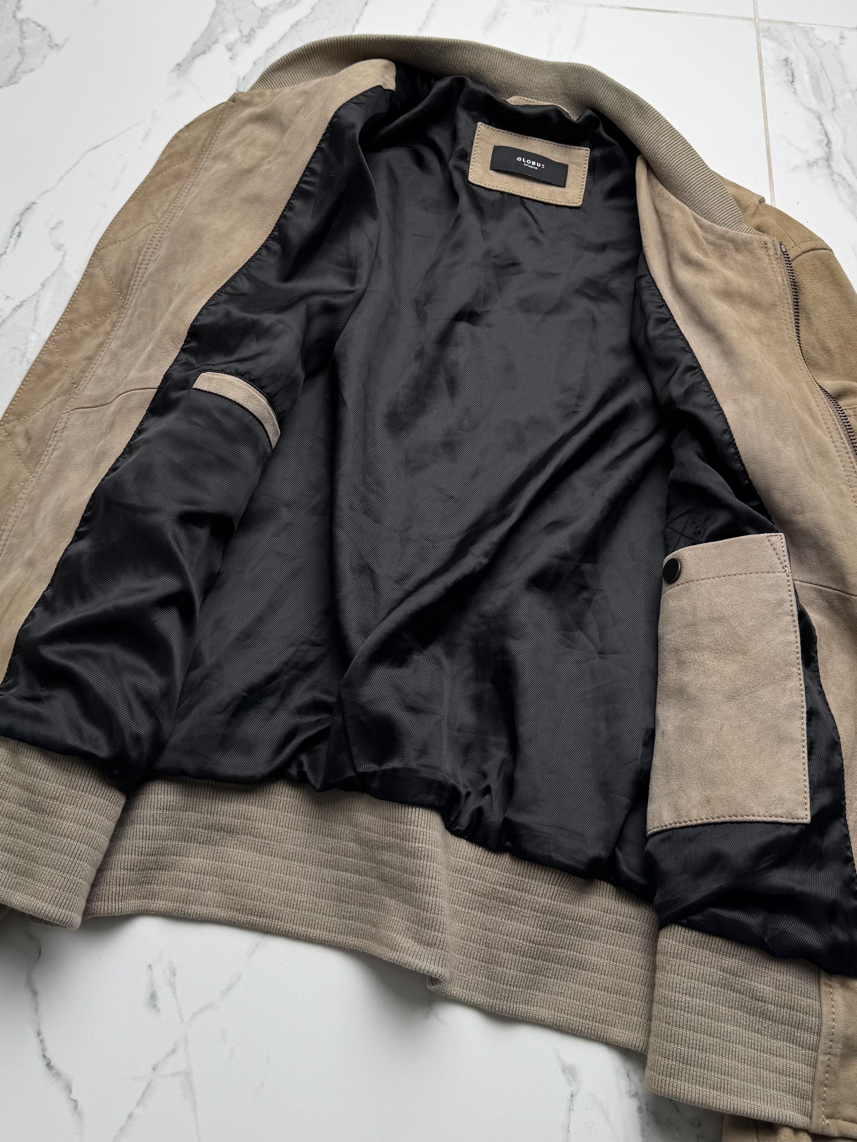 Vintage Vintage Beige Suede Leather Jacket Women's Zip Up Size US S / EU 44-46 / 1 - 10 Thumbnail