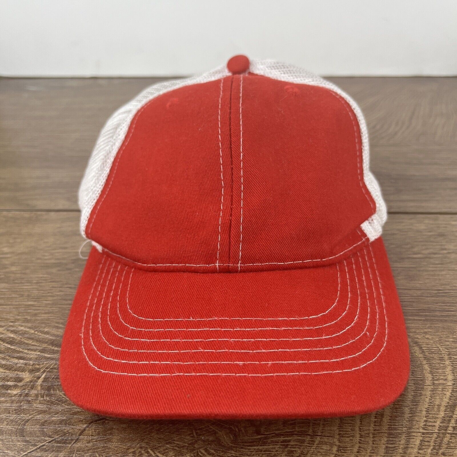 Other Plain Red Baseball Cap Red Hat Adjustable Snapback Adult Siz Size ONE SIZE - 4 Thumbnail