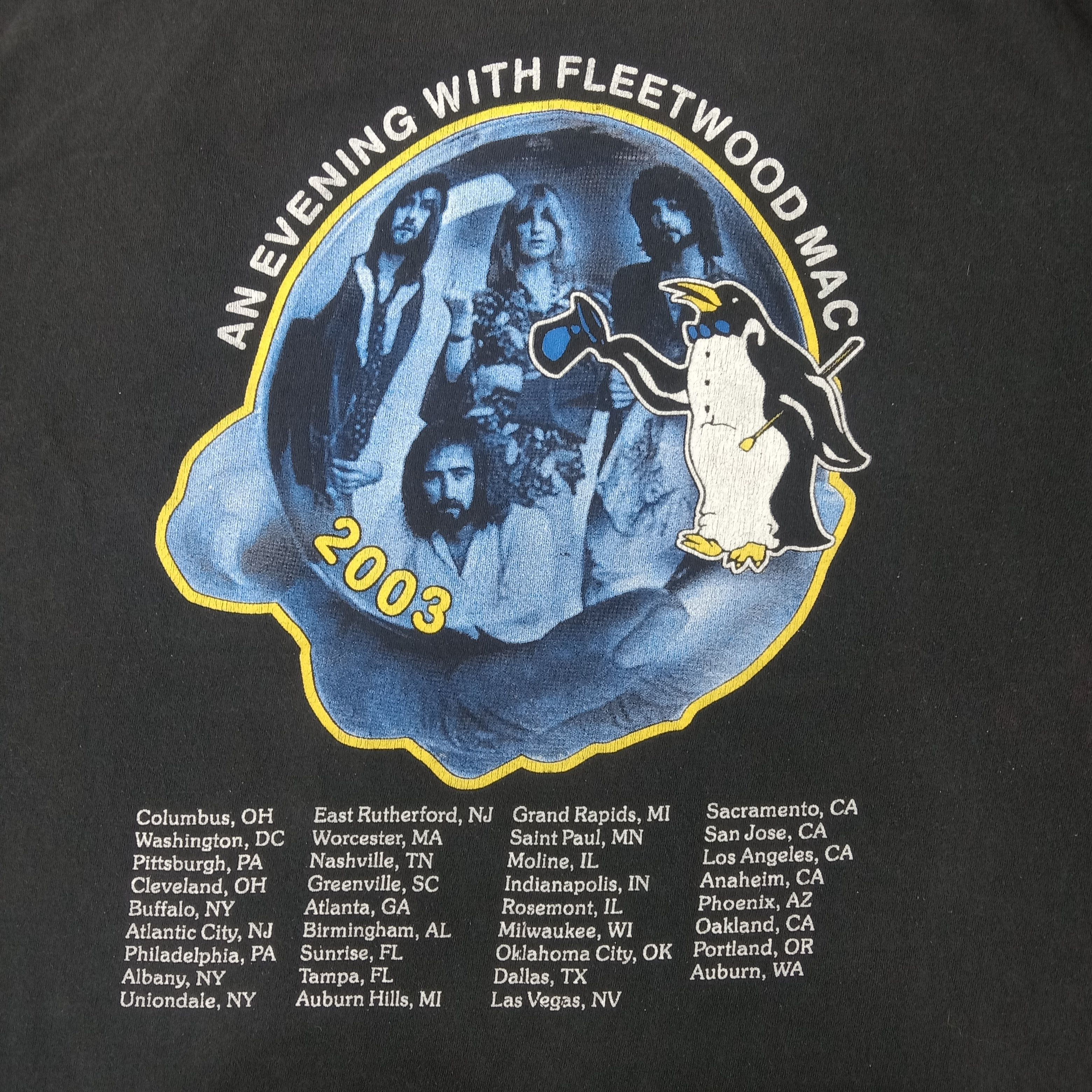 Band Tees × Vintage Fleetwood Mac American Rock Band Tour Tshirt Size US XL / EU 56 / 4 - 4 Thumbnail
