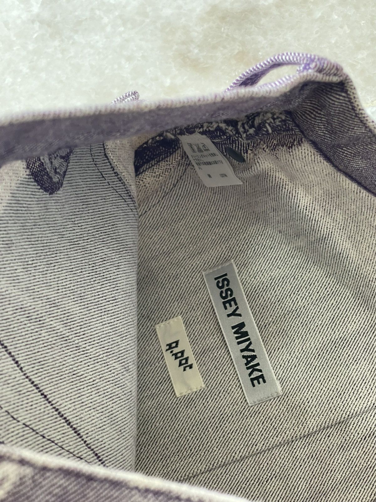 Issey Miyake 2007 Issey Miyake APOC Galaxy Jeans Size US 32 / EU 48 - 12 Thumbnail