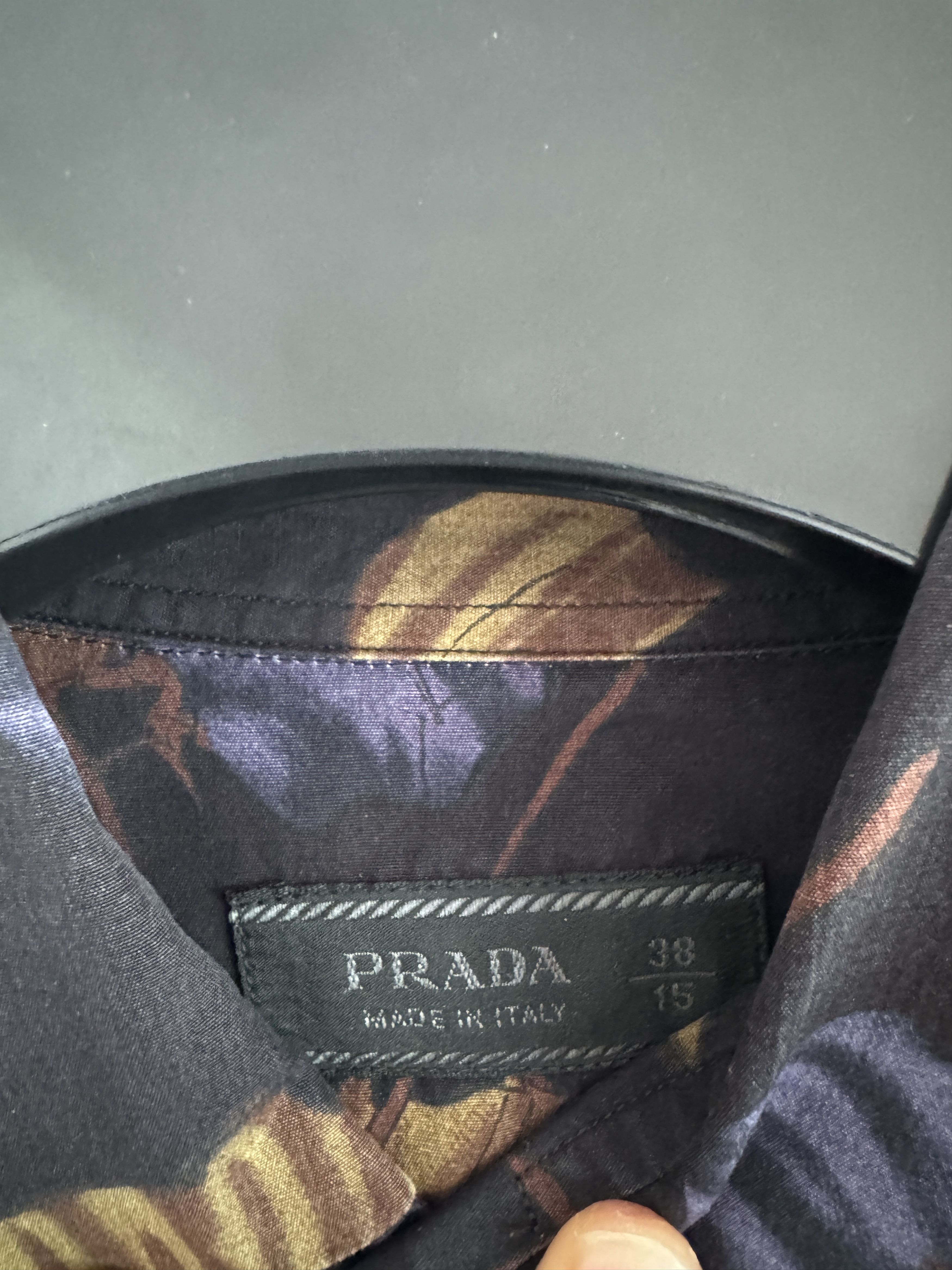Prada Floral cotton shirt Size US S / EU 44-46 / 1 - 6 Thumbnail