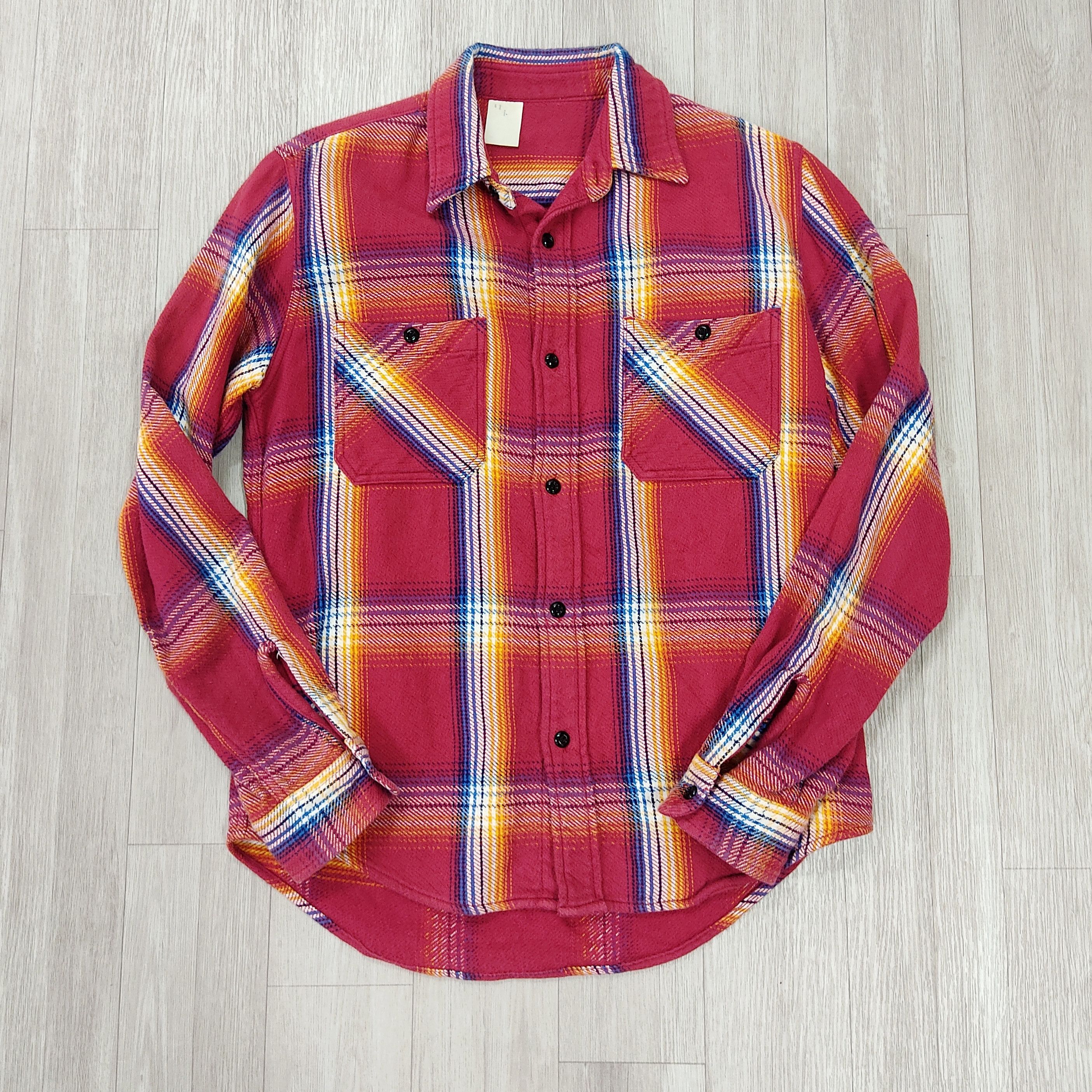 N.Hoolywood N.Hoolywood Plaid Flannel Shirts Size US L / EU 52-54 / 3 - 2 Thumbnail