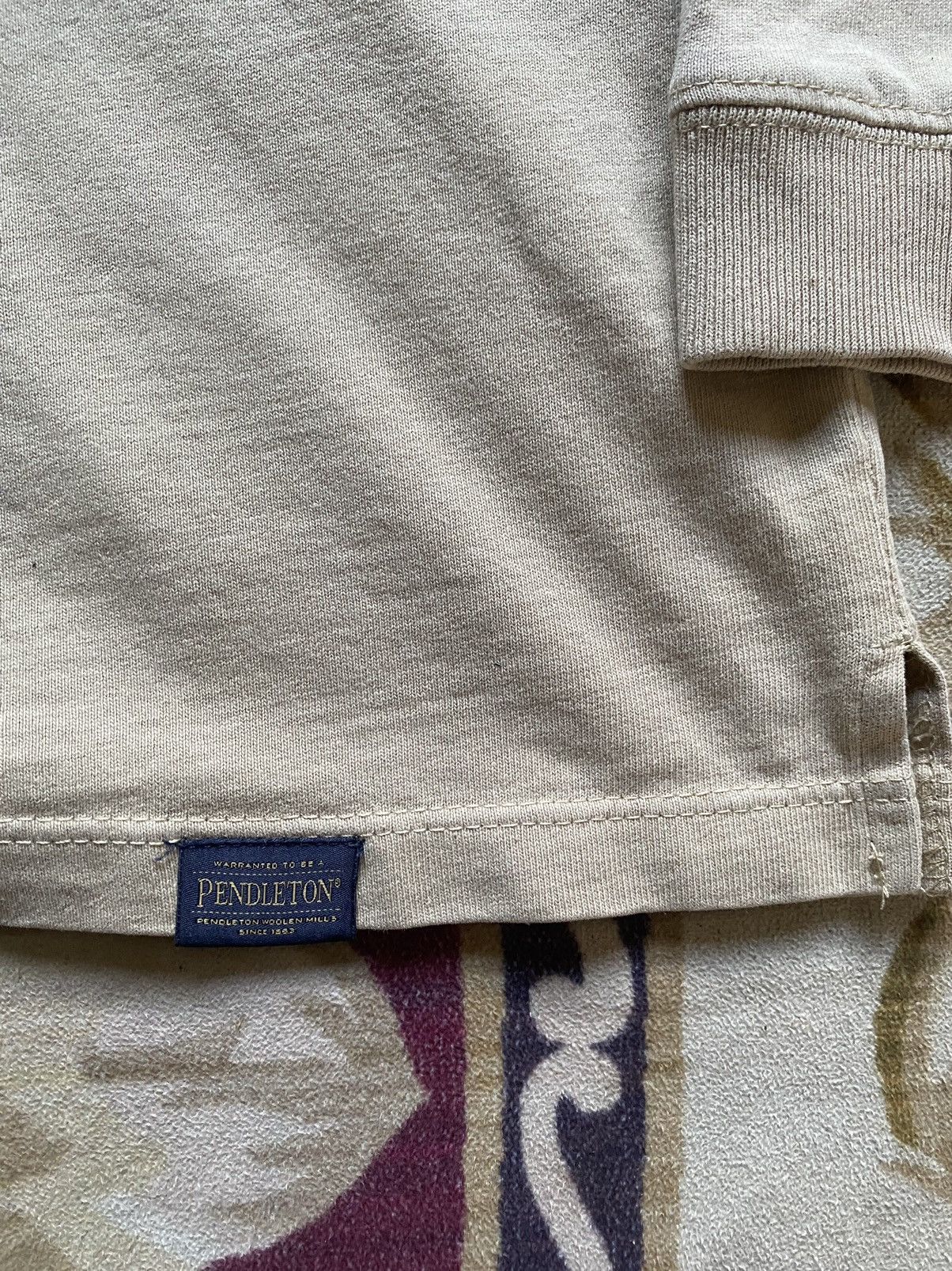 Japanese Brand Pendleton Navajo Long Sleeve Tee Size US L / EU 52-54 / 3 - 5 Thumbnail