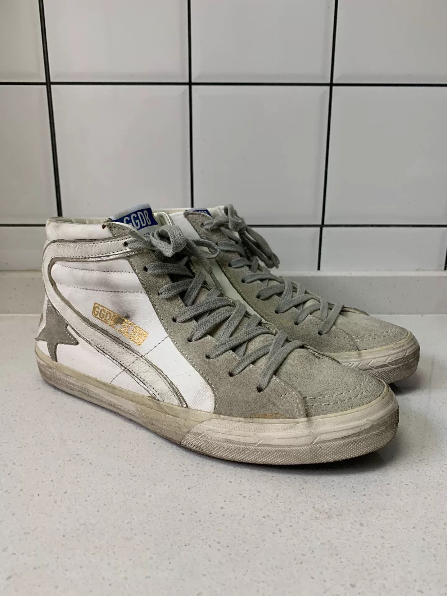 Golden Goose GGDB Golden Goose High-Top Sneakers Size US 9 / EU 42 - 1 Thumbnail