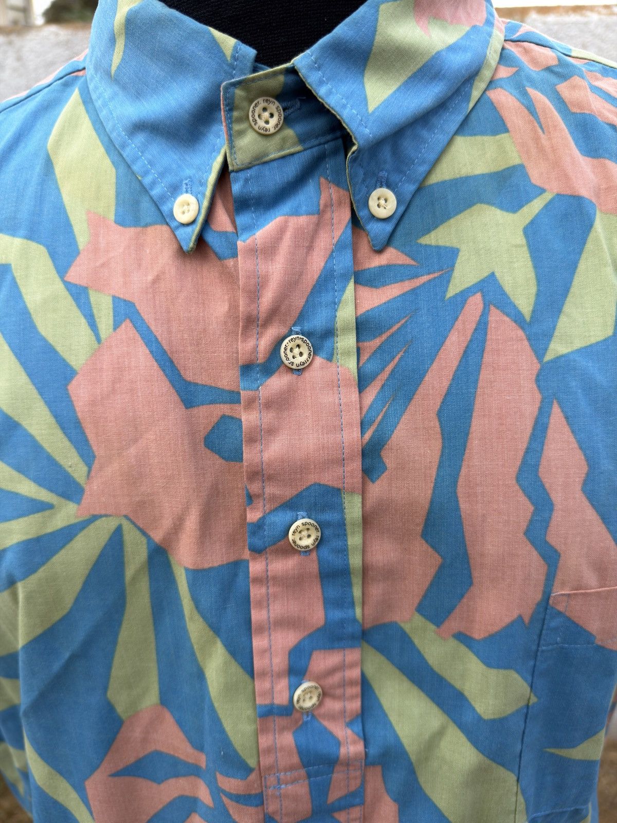 Reyn Spooner PreOwned Reyn Spooner Hawaiian Print Multicolored Men's XL Size US XL / EU 56 / 4 - 3 Thumbnail