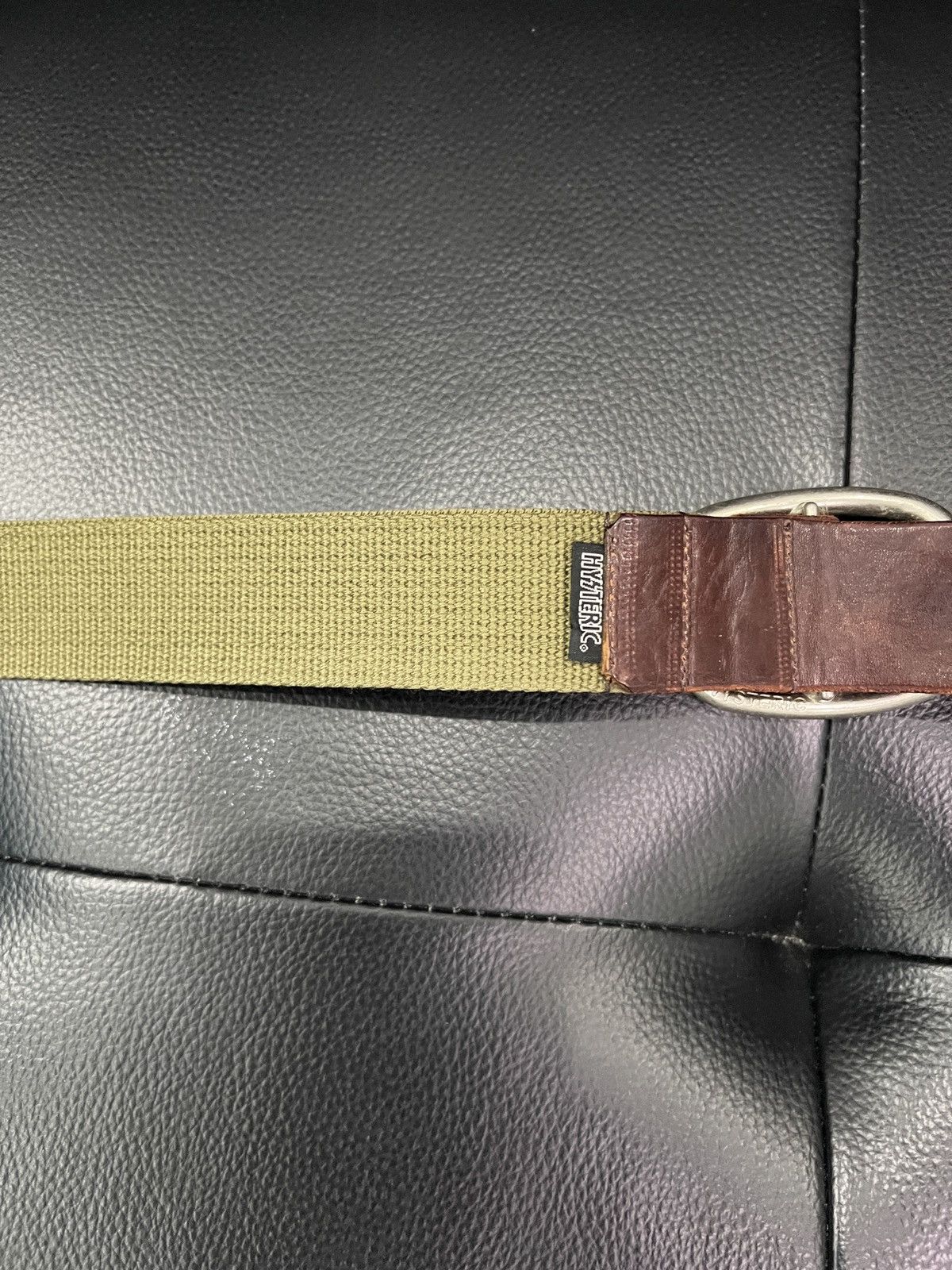 Hysteric Glamour Hysteric Glamour Girl Logo Woven Leather Belt Size ONE SIZE - 22 Thumbnail