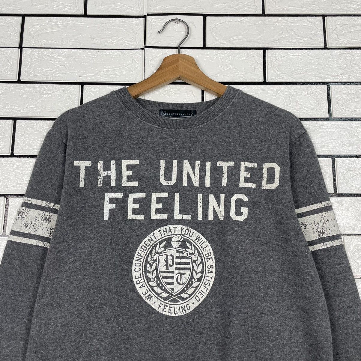 Japanese Brand The United Feeling Crewneck Sweatshirt Size US M / EU 48-50 / 2 - 2 Thumbnail