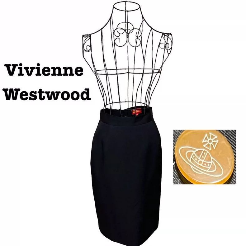 Vivienne Westwood Vivienne Westwood size1 Saturn's buckle-buttock skirt Size 27" / US 4 / IT 40 - 1 Thumbnail